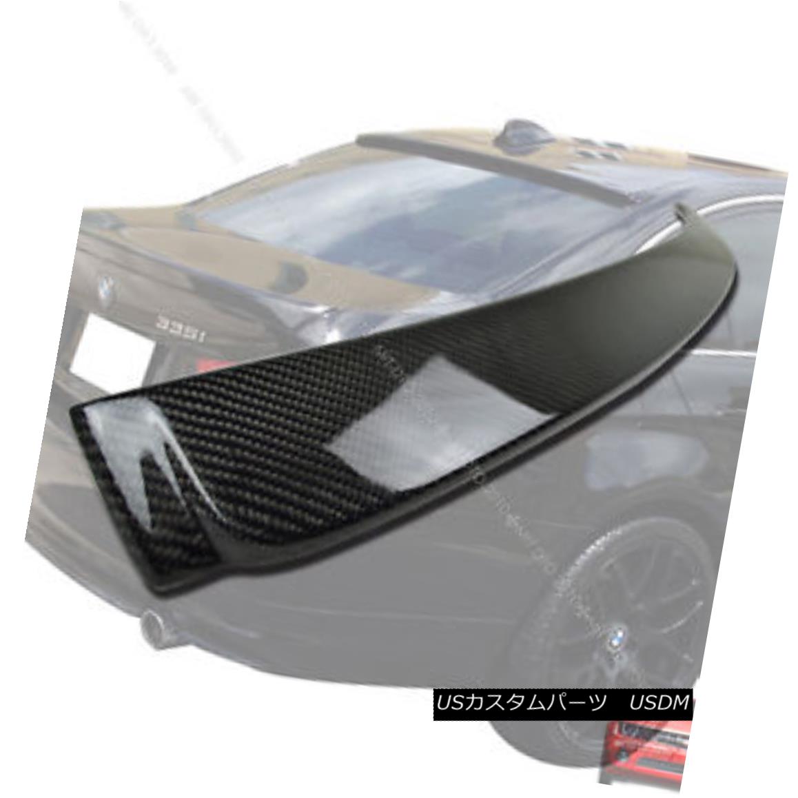 エアロパーツ Carbon Fiber E90 3 Series BMW Sedan Rear Roof Spoiler Wing 330i 325i 320i§ カーボンファイバーE90 3シリーズBMWセダンリアルーフスポイラーウィング330i 325i 320i 【並行輸入品】