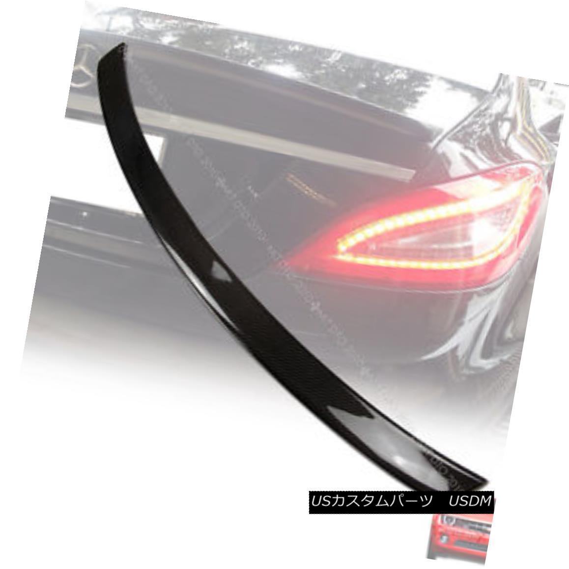 エアロパーツ Carbon Fiber Mercedes BENZ W218 CLS 4DR A Type Trunk Spoiler 11 16 炭素繊維メルセデスBENZ W218 CLS 4DR A型トランク・スポイラー11 16 【並行輸入品】|カスタムパーツ WORLD倉庫