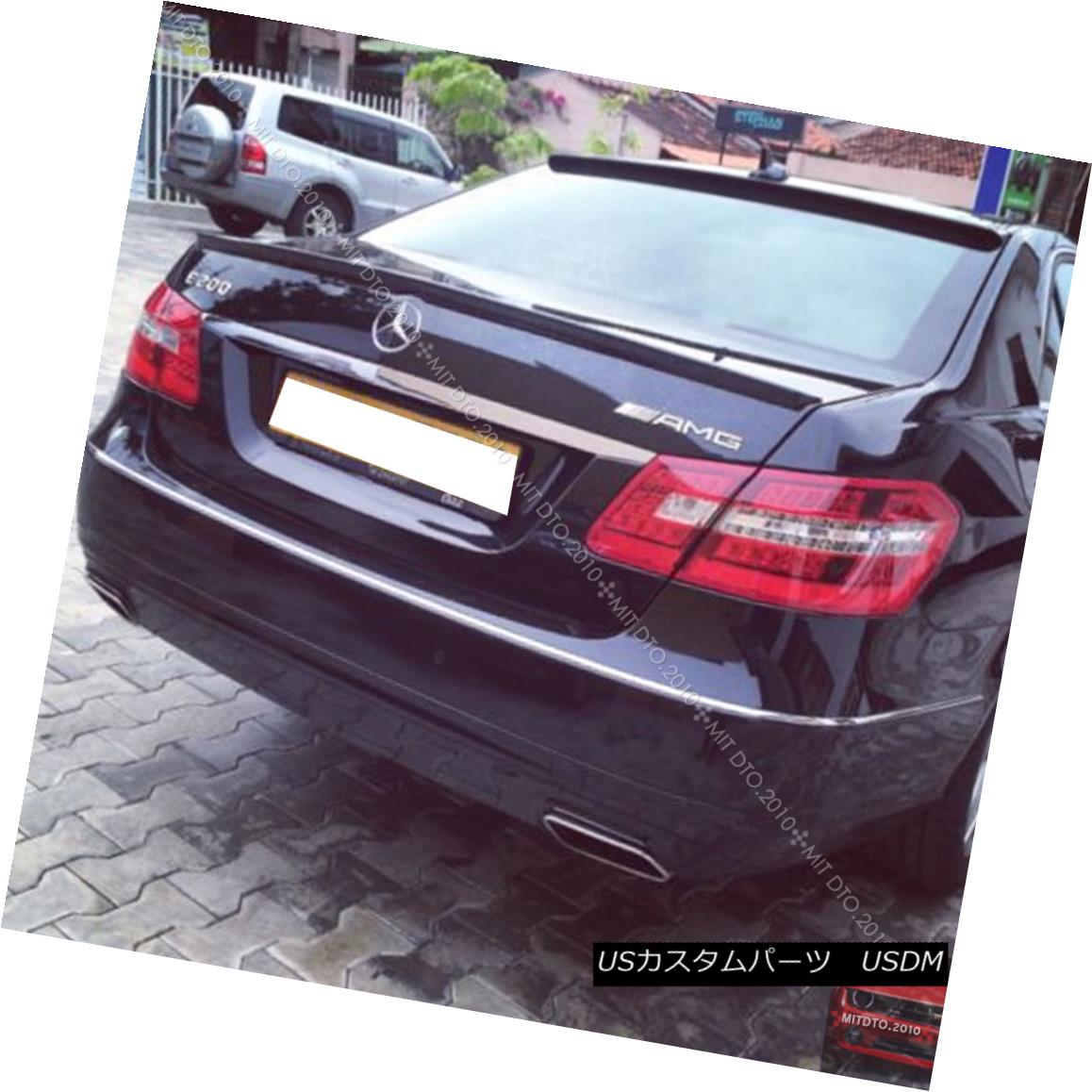 エアロパーツ Mercedes W212 E-Class OE Roof Spoiler & A Trunk Spoiler 11 13 § メルセデスW212 EクラスOEルーフスポイラー＆amp; トランク・スポイラー11 13 【並行輸入品】