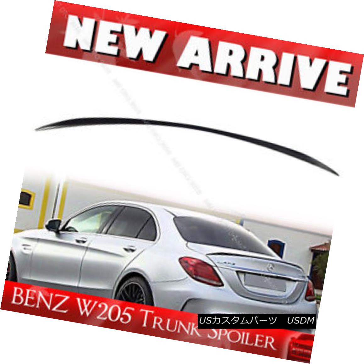 エアロパーツ A Style Rear Trunk Spoiler Painted Mercedes BENZ W205 Sedan C300 C250 2016 スタイルリアトランク・スポイラー、塗装メルセデスベンツW205セダンC300 C250 2016 【並行輸入品】