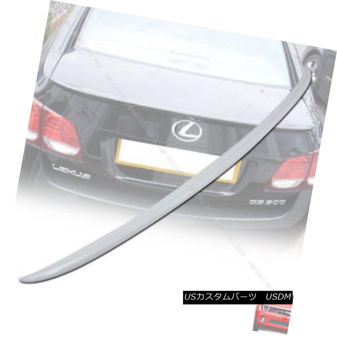 エアロパーツ LEXUS GS300 GS350 GS430 GS450h Rear Boot Trunk Spoiler 2006-2011 Painted LEXUS GS300 GS350 GS430 GS450hリアブートトランク・スポイラー2006-2011塗装済み 【並行輸入品】