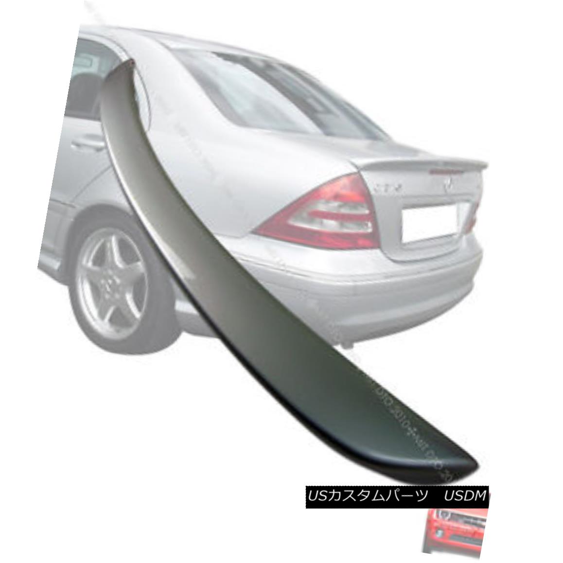 エアロパーツ Painted Mercedes Benz W203 C-class A Type Rear Trunk/Boot Spoiler Wing 01-07 塗装メルセデスベンツW203 CクラスAタイプ後部トランク/ブーツ・スポイラー・ウィング01-07 【並行輸入品】