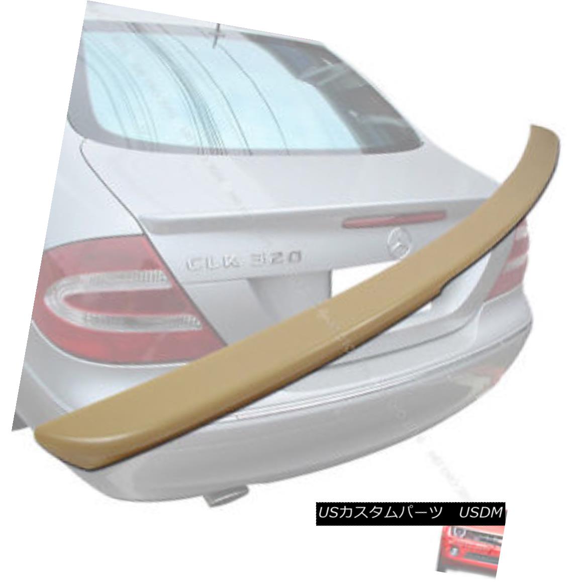 エアロパーツ Mercedes Benz W209 A Type Boot Trunk Spoiler ABS 04-08 メルセデスベンツW209タイプのブートトランクスポイラーABS 04-08 【並行輸入品】