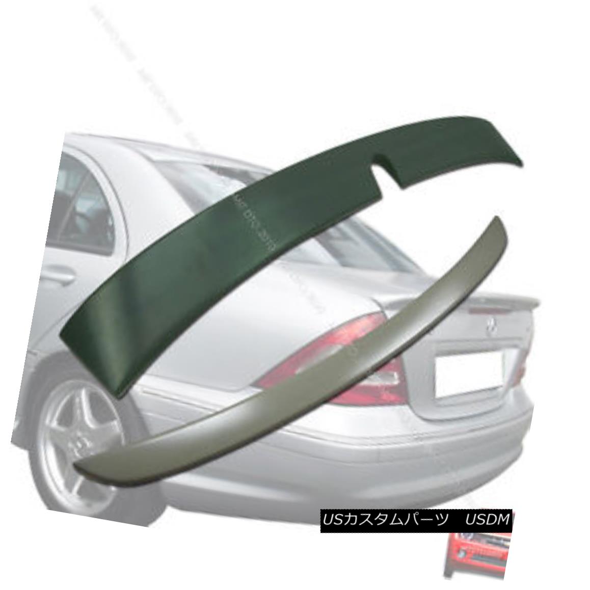 エアロパーツ Mercedes BENZ W203 A STYLE C-Class Trunk Spoiler & Roof Spoiler 07 § メルセデスベンツW203スタイルCクラストランクスポイラー＆amp; ルーフスポイラー07 【並行輸入品】