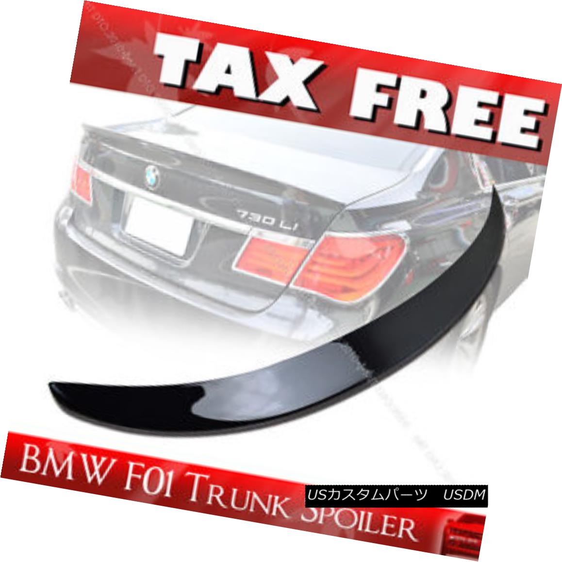 エアロパーツ PAINTED ABS BMW 7-Series F01 A TYPE BOOT TRUNK LIP SPOILER WING 475 BLACK § PAINTED ABS BMW 7シリーズF01 Aタイプブーツトランクリップスポイラーウイング475ブラック 【並行輸入品】