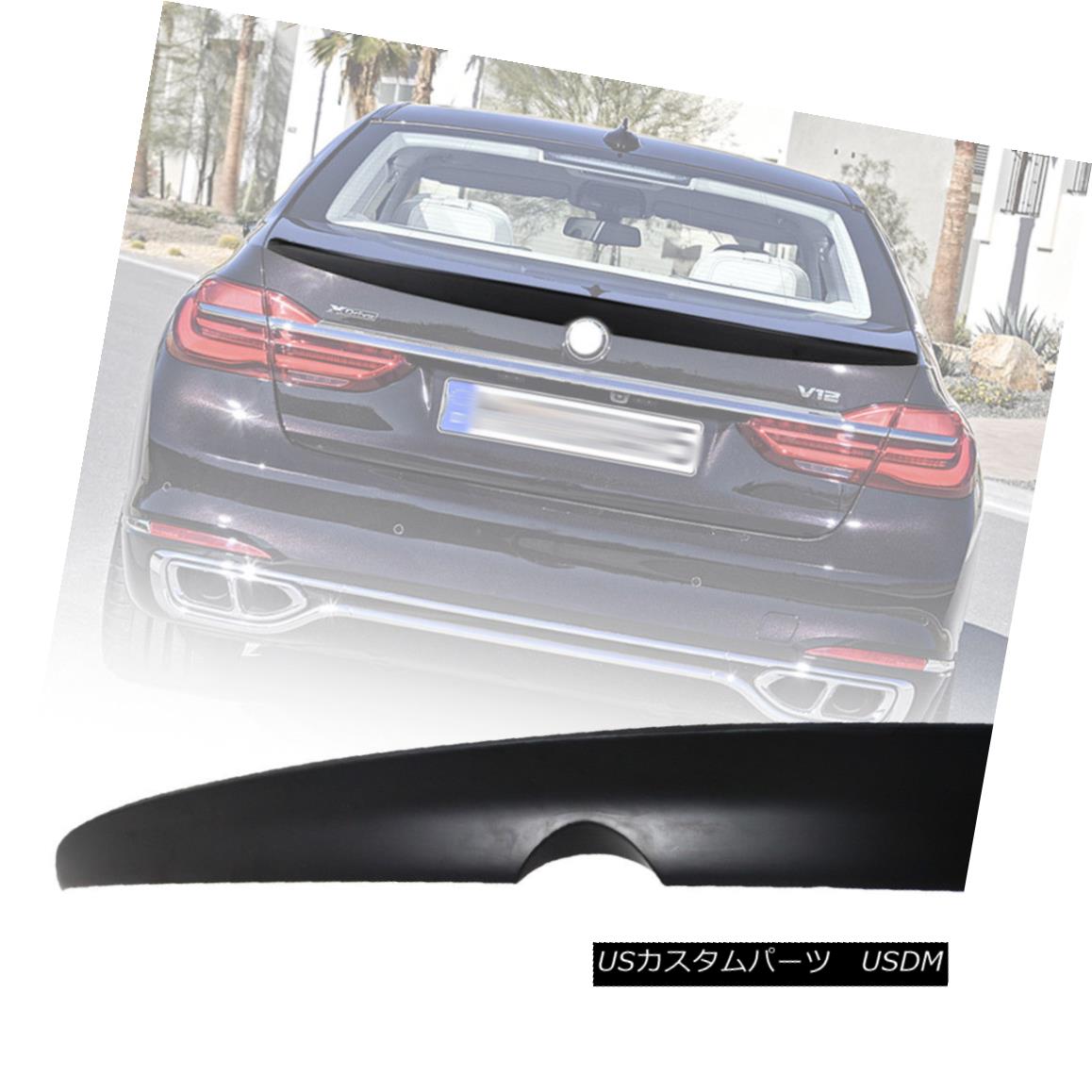 エアロパーツ A Style Rear Trunk Spoiler Wing Unpaint BMW 7 Series G11 Sedan 750i 2018 スタイルリアトランク・スポイラーウイング・ペイント・ペイントBMW 7シリーズG11セダン750i 2018 【並行輸入品】