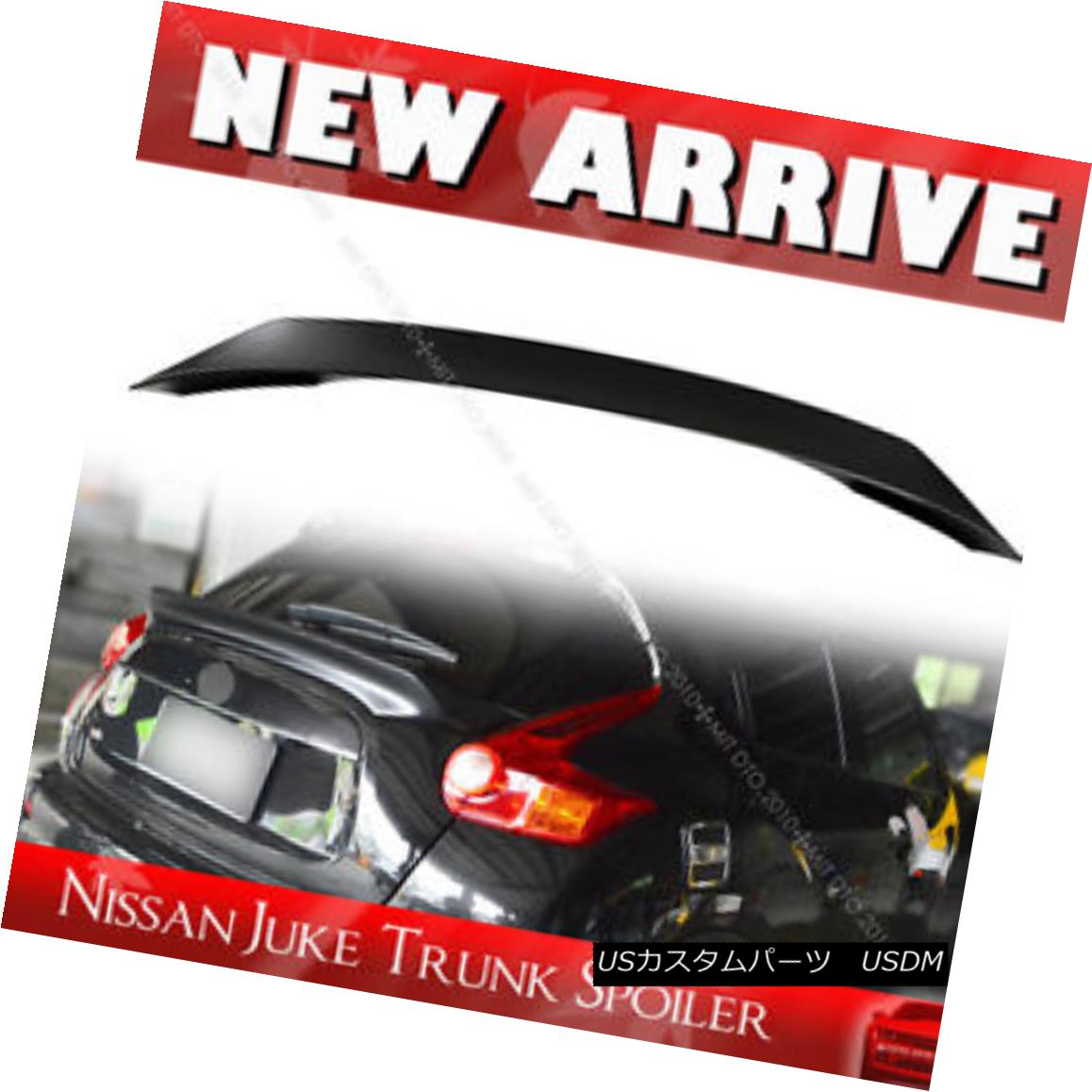 エアロパーツ Painted For Nissan JUKE F15 5D SUV Hatchback D Type Trunk Middle Spoiler 12-17 日産JUKE F15 5D SUVハッチバックDタイプトランクミドル・スポイラー12-17 【並行輸入品】