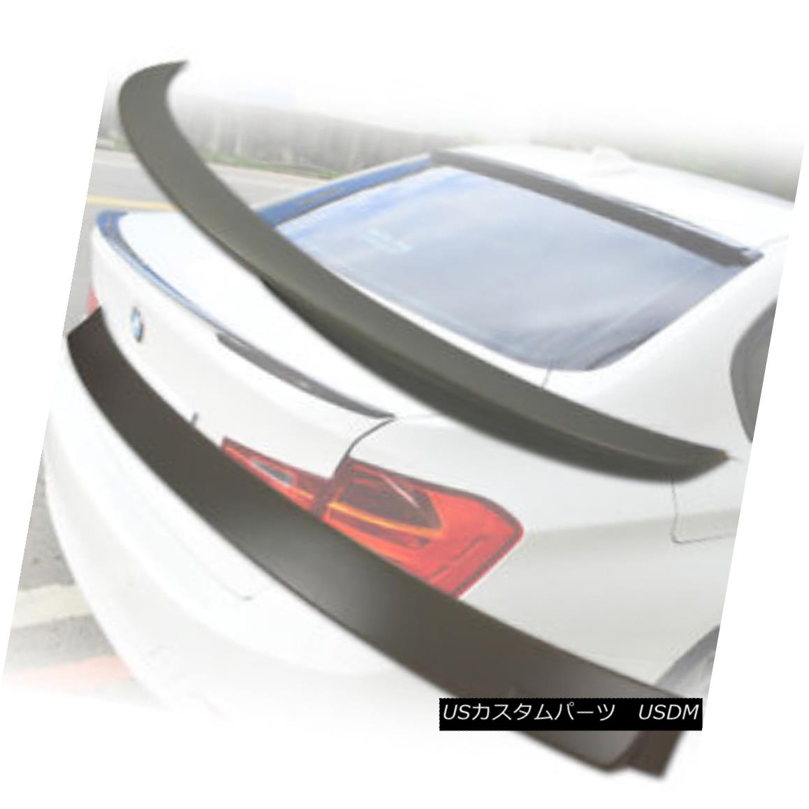 エアロパーツ Unpainted BMW F30 F80 3 Series Performance Trunk Spoiler + Roof Spoiler M3 320i 未塗装のBMW F30 F80 3シリーズパフォーマンストランク・スポイラー+ルーフ・スポイラーM3 320i 【並行輸入品】