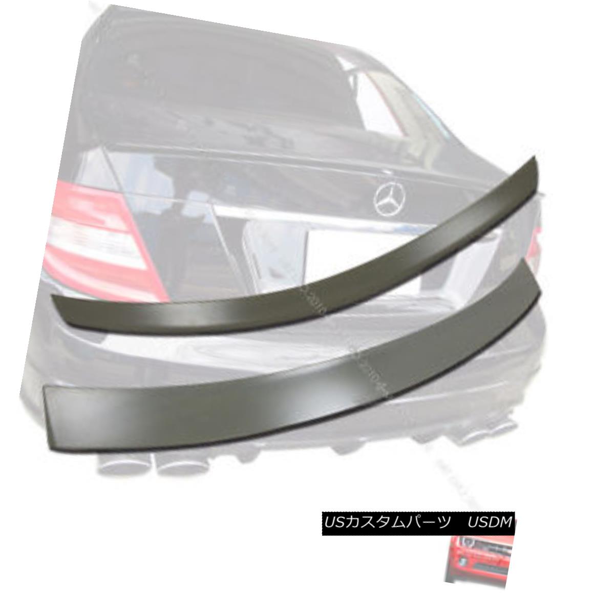 エアロパーツ Mercedes BENZ W204 OE C-Class Roof Spoiler & A Trunk Spoiler 08+ § メルセデスベンツW204 OE Cクラスルーフスポイラー＆amp; トランク・スポイラー08+ 【並行輸入品】