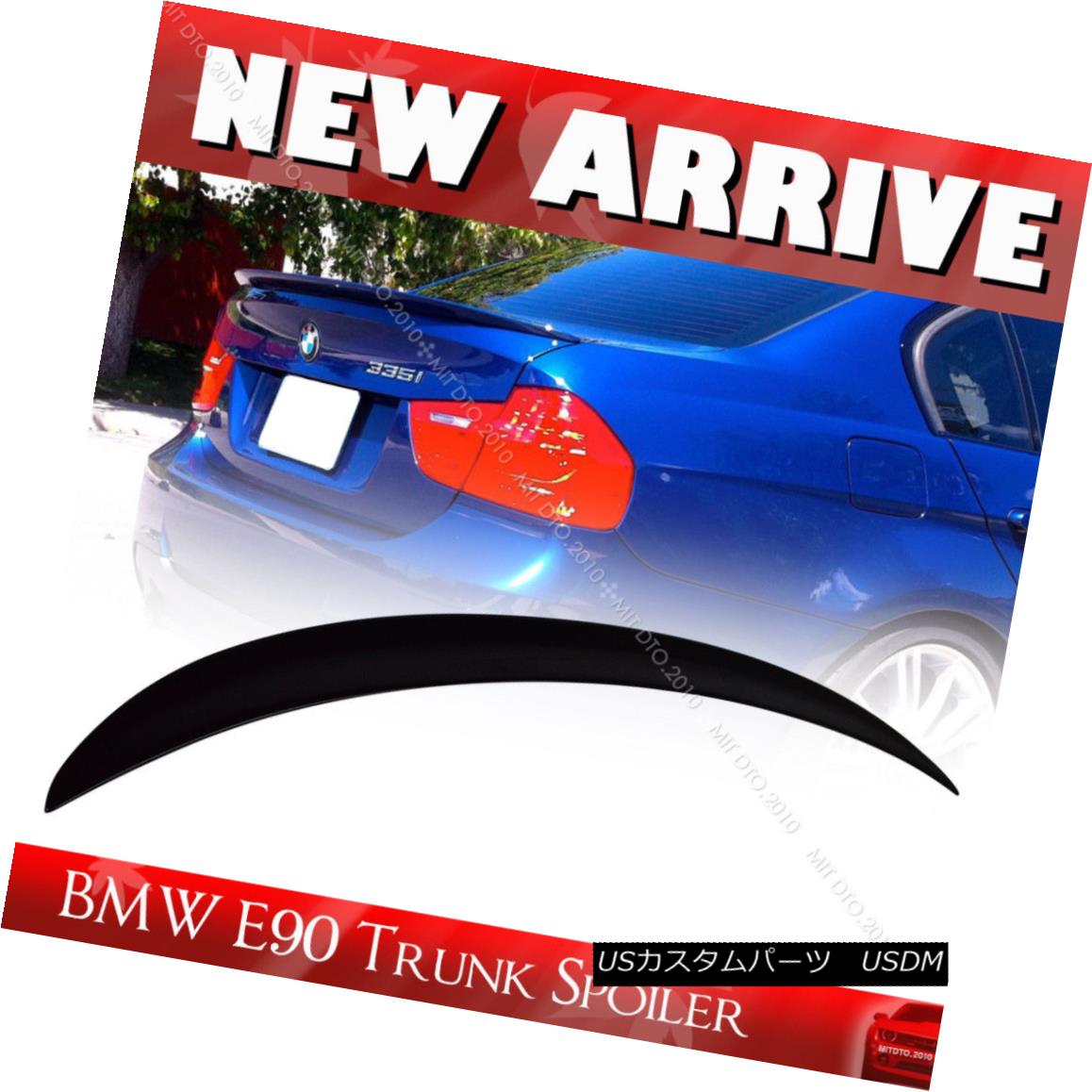 エアロパーツ 2006+ Paint Color E90 BMW 3-Series Performance P-TYPE 4DR Trunk Spoiler #668 2006+ペイントカラーE90 BMW 3シリーズパフォーマンスP-TYPE 4DRトランク・スポイラー＃668 【並行輸入品】