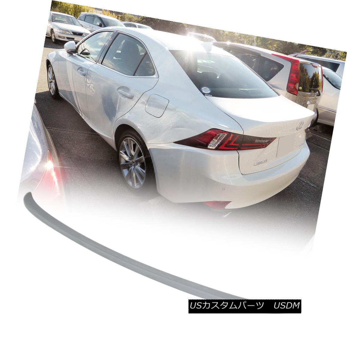 エアロパーツ Paint Color 2018 Fit Lexus 4D Sedan 3rd IS250 IS300 IS350 M3 Style Trunk Spoiler ペイントカラー2018フィットレクサス4Dセダン第3 IS250 IS300 IS350 M3スタイルトランクスポイラー 【並行輸入品】