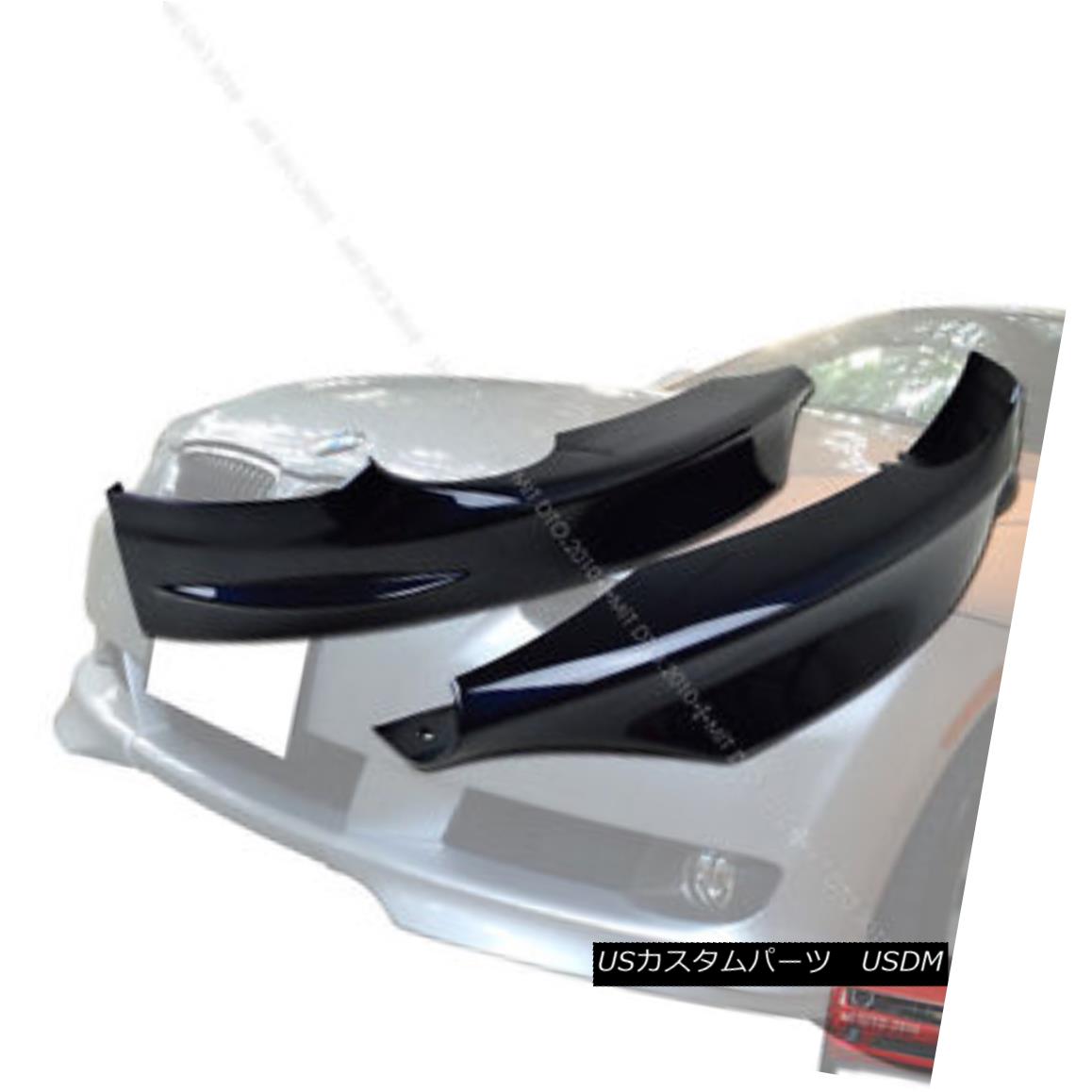 エアロパーツ PAINTED 07-09 BMW E92 2PC SPLITTER FRONT BUMPER LIP SPOILER § 塗装済み07-09 BMW E92 2PCスリッパフロントバンパーリップスポイラ 【並行輸入品】