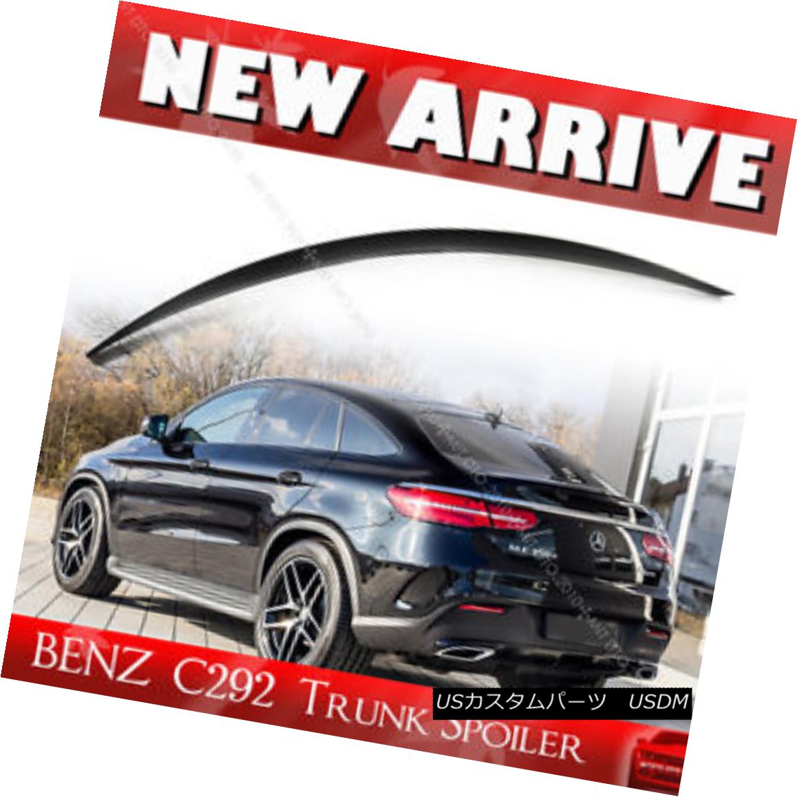 エアロパーツ Unpainted MB BENZ GLE Class C292 Coupe A Style Rear Middle Spoiler NEW 未塗装MB BENZ GLEクラスC292クーペAスタイルリアミドルスポイラーNEW 【並行輸入品】