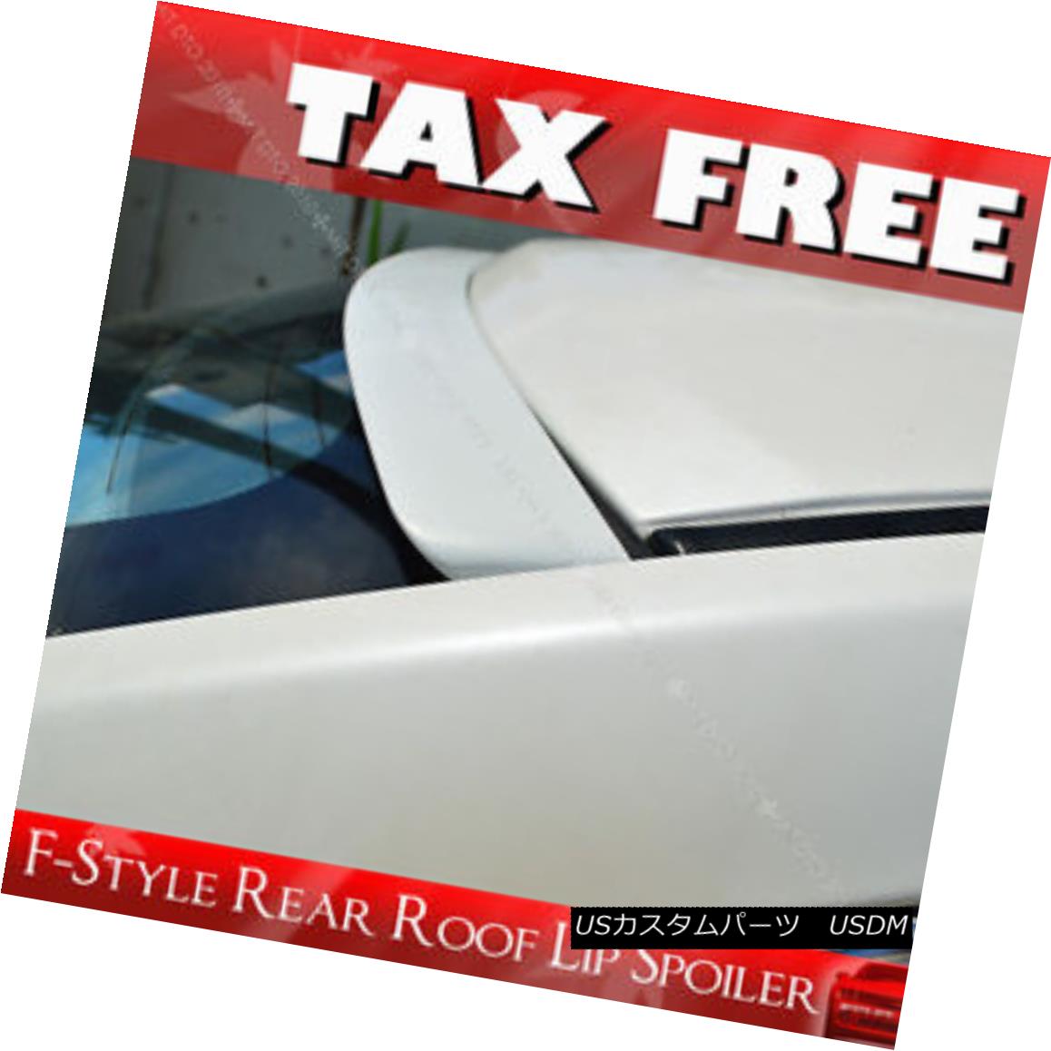 エアロパーツ Painted Window Roof Lip Spoiler Wing F-Style for NISSAN L32 4DR Sedan 07-12 § 日産L32 4DRセダン07-12 Painの塗装済みウインドルーフリップスポイラーウイングFスタイル 【並行輸入品】