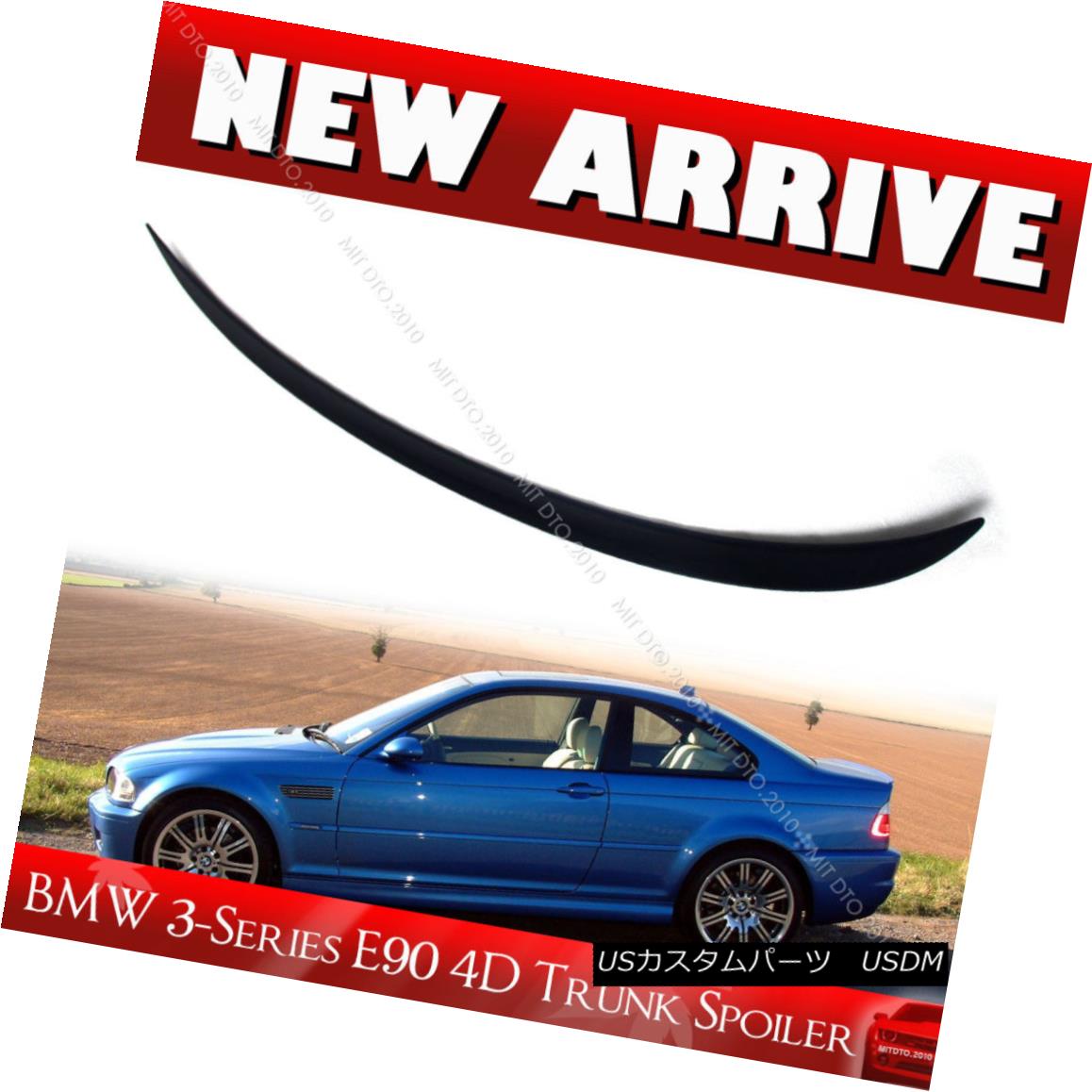 エアロパーツ 4D Sedan Paint Color #A07 For BMW 3-Ser E90 M3 Type Rear Trunk Spoiler Wing 4Dセダンペイントカラー＃A07 BMW用3シリーズE90 M3タイプリアトランクスポイラーウィング 【並行輸入品】
