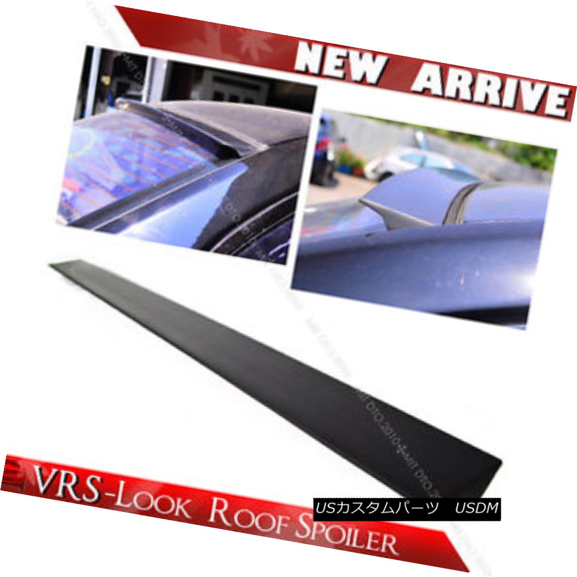エアロパーツ UNPAINTED FOR BMW 3-Series F30 Sedan VRS-Style Roof Lip Spoiler 320i 340 328d BMW 3シリーズF30セダンVRSスタイルルーフリップスポイラー320i 340 328dのためのUNPAINTED 【並行輸入品】