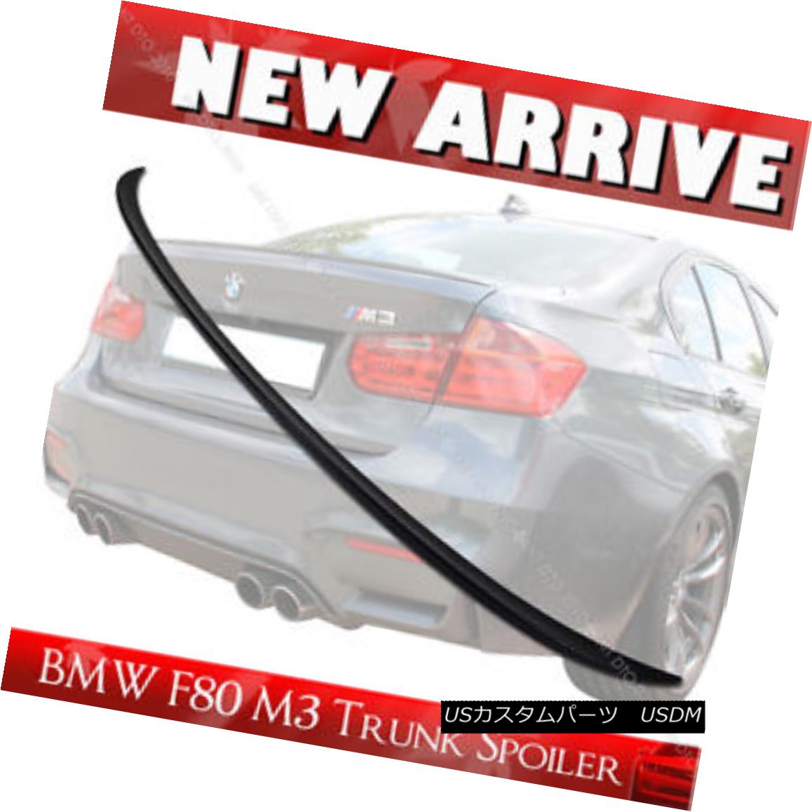 エアロパーツ Painted M3-Type ABS Rear Trunk Lip Spoiler for BMW F30 / F80 M3  Model BMW F30 / F80 M3理論目的絵取る済みM3毛色ABSリアトランクリップスポイラー - creativiva.com