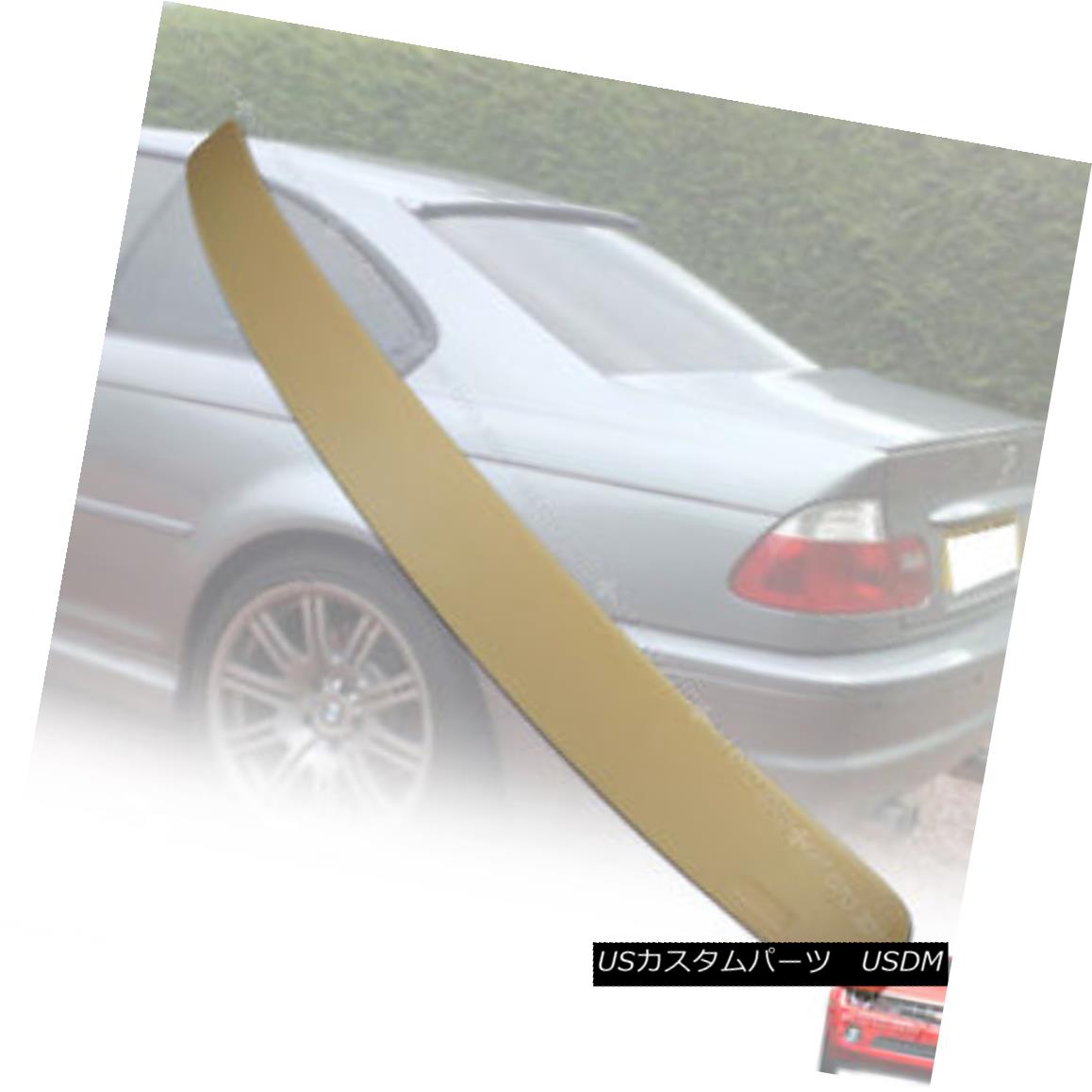 エアロパーツ BMW E46 2D 3-Series Roof Spoiler Rear Wing 99-05 § BMW E46 2D 3シリーズルーフスポイラーリアウイング99-05 【並行輸入品】