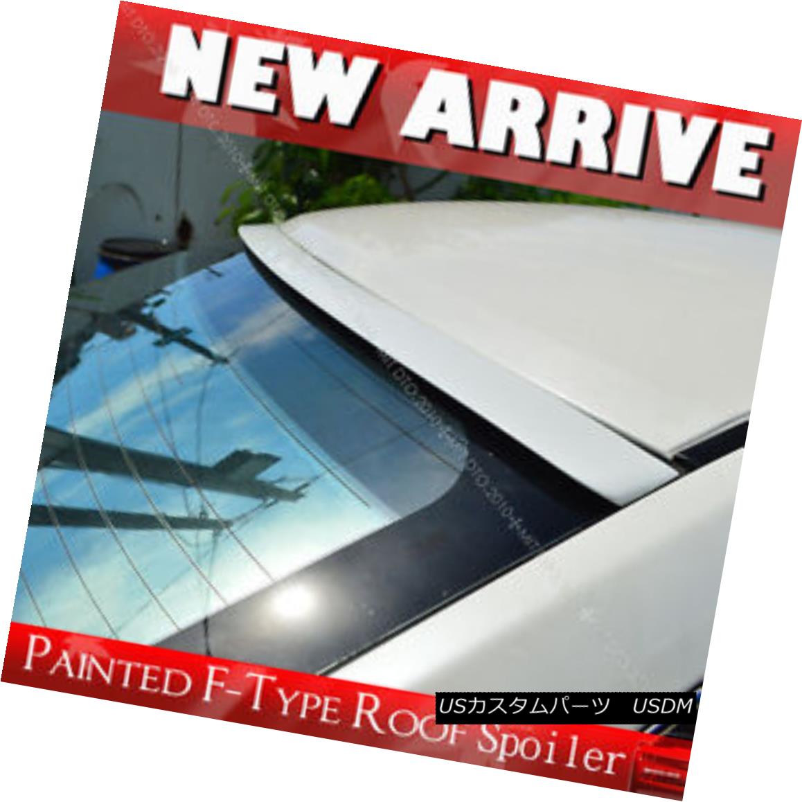 エアロパーツ Painted For Rear Roof Lip Spoiler Wing F-Type Audi A4 B7 4DR Sedan 2006-2008 リアルーフリップスポイラーウイングF型アウディA4 B7 4DRセダン2006-2008塗装済み 【並行輸入品】