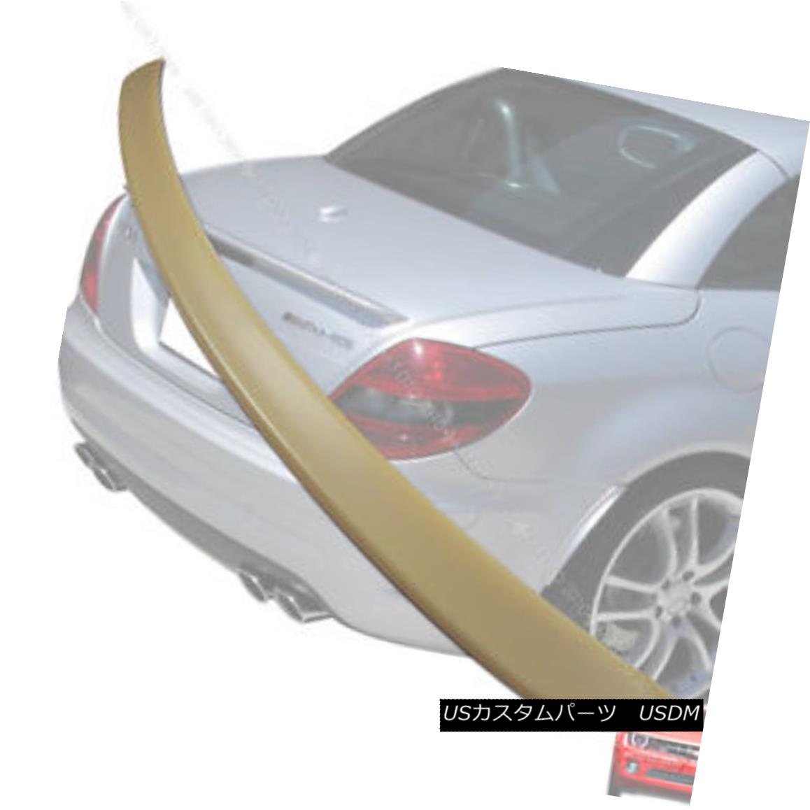 エアロパーツ Mercedes BENZ R171 A Type Trunk Spoiler Rear Wing 05-10 § メルセデスベンツR171 Aタイプトランクスポイラーリアウイング05-10 【並行輸入品】