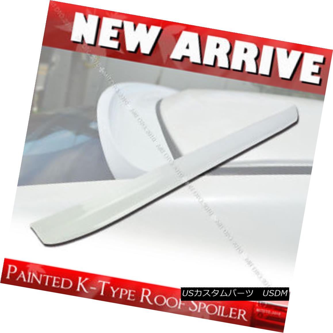エアロパーツ Painted Window K-Style Roof Spoiler Wing for VW Volkswagen Jetta MK4 99-04 § VWフォルクスワーゲンジェッタMK4 99-04 Pain用塗装窓K型ルーフスポイラーウィング 【並行輸入品】