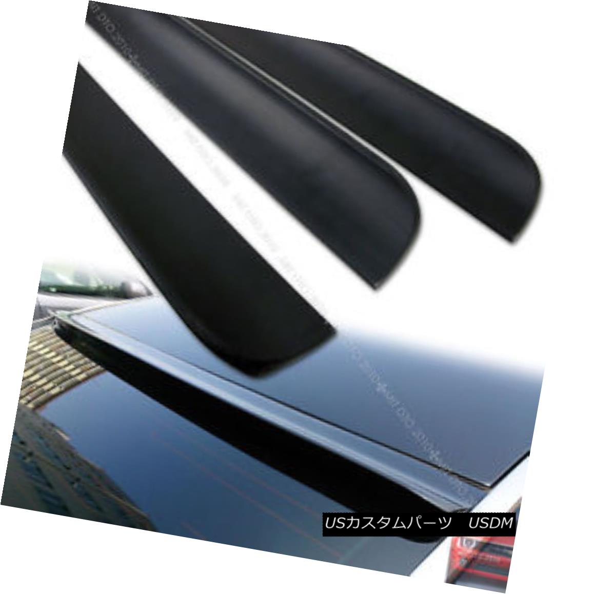 エアロパーツ Unpainted Window Visor Roof Spoiler Wing for NISSAN L31 4Dr Sedan 2002-2006 § 日産L31 4Drセダン2002-2006用未塗装ウインドバイザールーフスポイラーウイング 【並行輸入品】