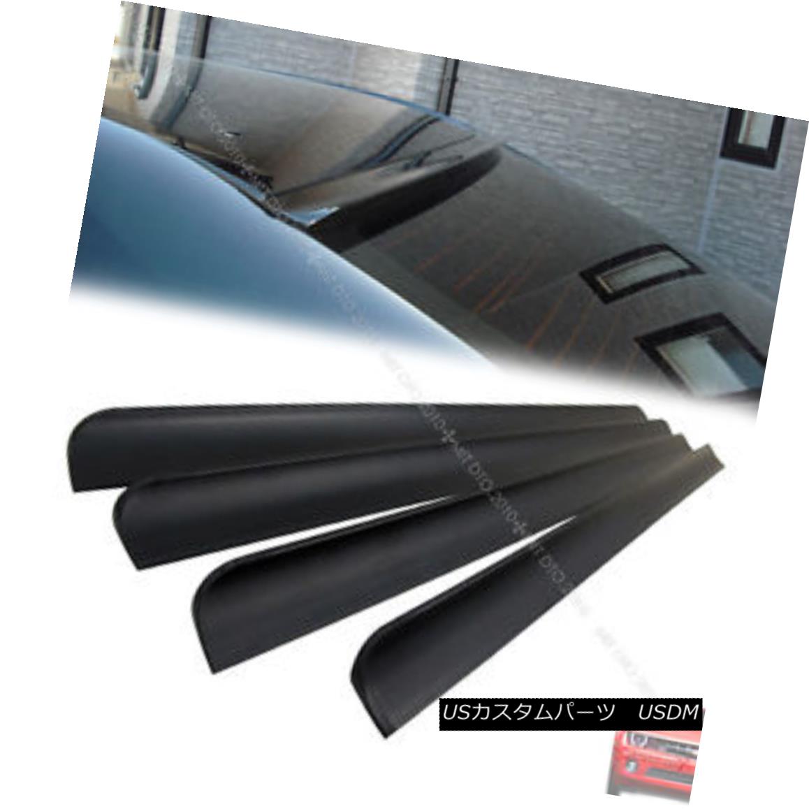エアロパーツ UNPAINTED Chevrolet Cruze J300 1st 4D Rear Roof Window Spoiler 08-14 § UNPAINTEDシボレークルーズJ300第一4Dリアルーフウインドウ・スポイラー08-14 【並行輸入品】