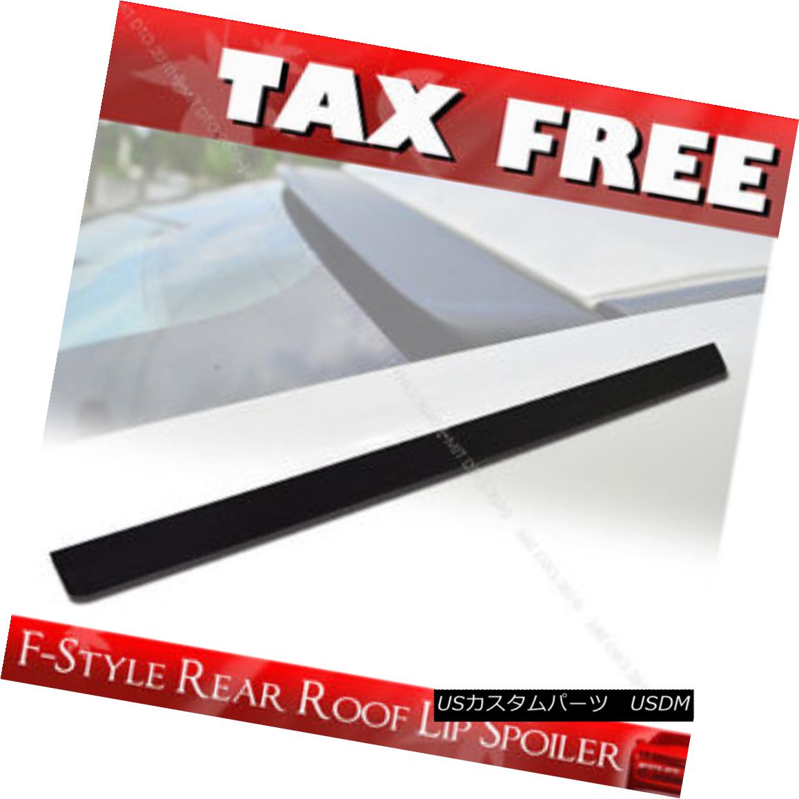 エアロパーツ Unpainted F-Style Roof Spoiler Wing For 09-15 NISSAN 370Z Z34 PUF 2DR COUPE § 09-15日産370Z Z34 PUF 2DR COUPEぬいぐるみFスタイルルーフスポイラーウイング 【並行輸入品】