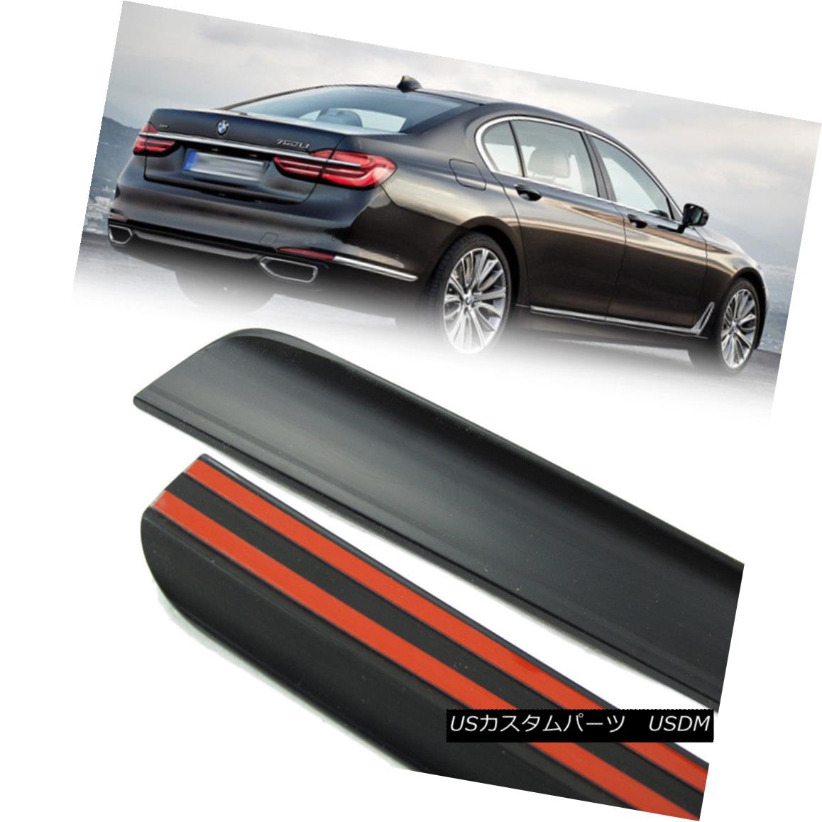 エアロパーツ 2018 For BMW 7-Ser G11 G12 4DR Sedan Rear Trunk Lip Spoiler Wing Unpaint PUF 2018 BMW 7-Ser G11 G12 4DRセダンリアトランクリップスポイラーウイングUnpaint PUF 【並行輸入品】
