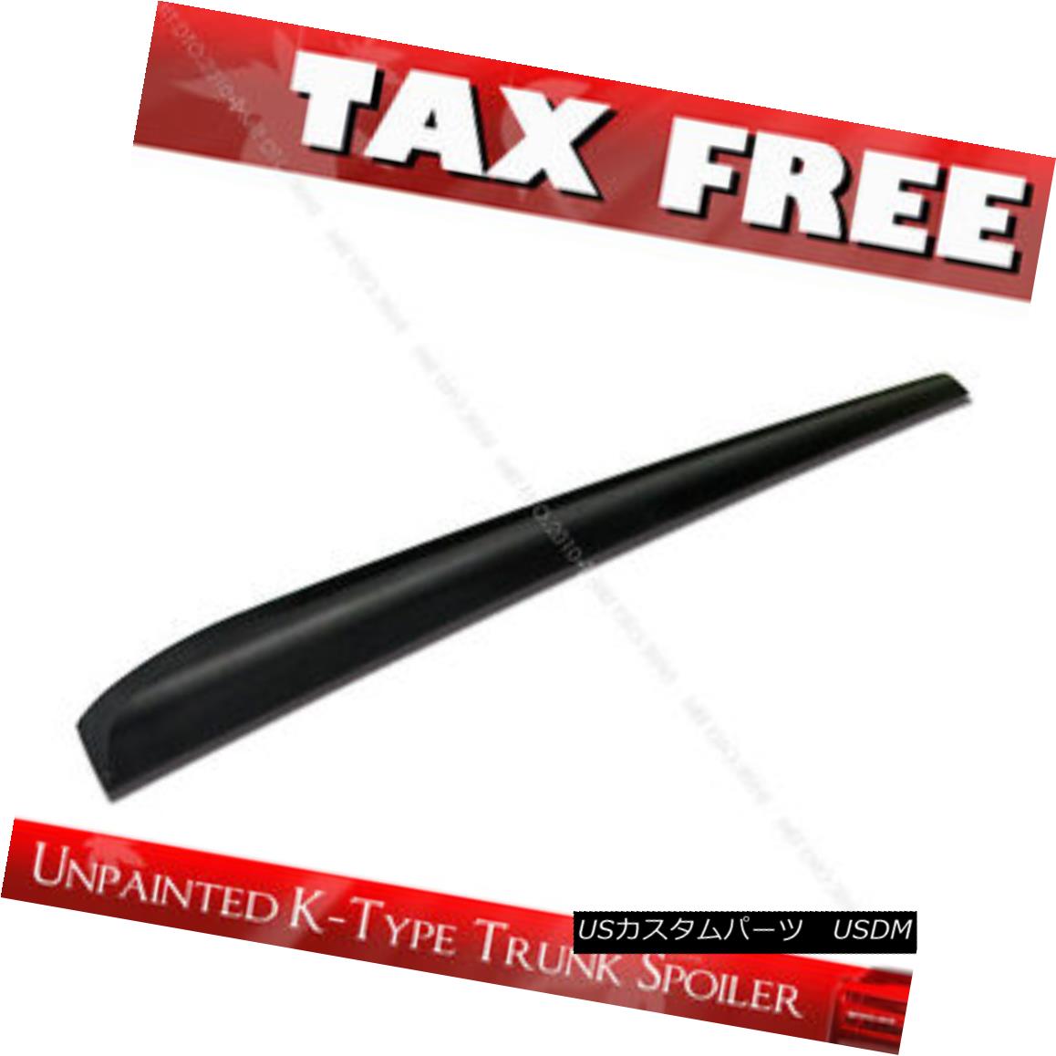 エアロパーツ 99-05 Unpainted For BMW E46 SEDAN 4DR Sedan TRUNK LIP SPOILER WING § 99-05未塗装BMW E46セダン4DRセダンTRUNK LIP SPOILER WING 【並行輸入品】