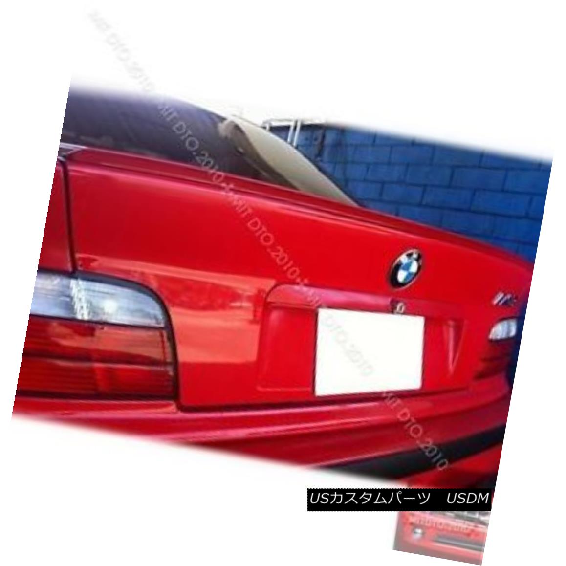 エアロパーツ 91-98 BMW E36 COUPE M3 TRUNK LIP SPOILER PAINTED § 91-98 BMW E36 COUPE M3トランクリップスポイラー塗装 【並行輸入品】