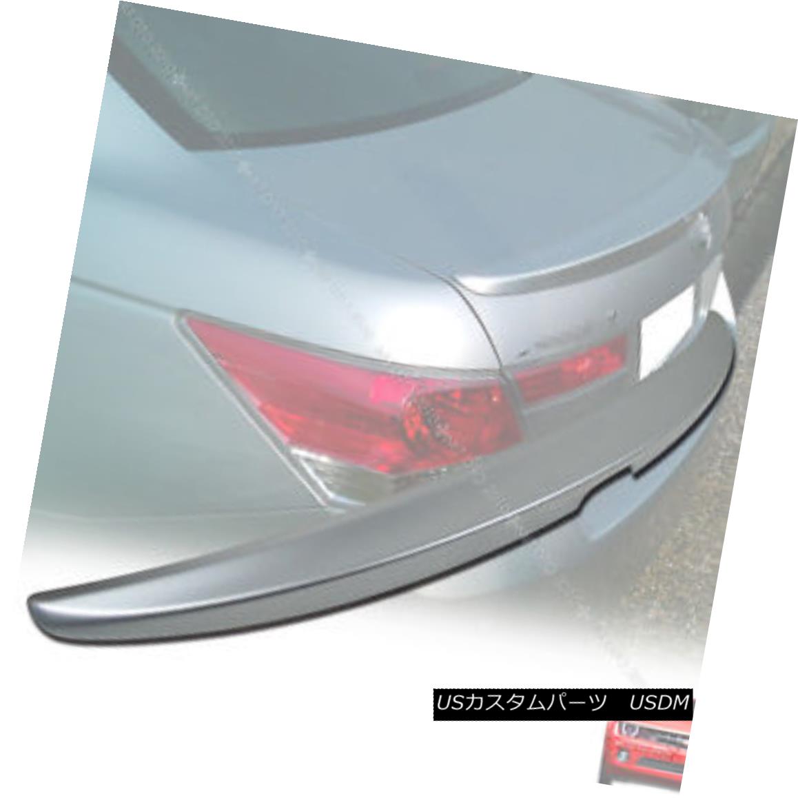 エアロパーツ Paint For HONDA Accord Sedan 2008-2012 OE Trunk Tail Spoiler Rear #NH700M ホンダアコードセダン2008-2012 OEトランクテールスポイラー用ペイントリア＃NH700M 【並行輸入品】
