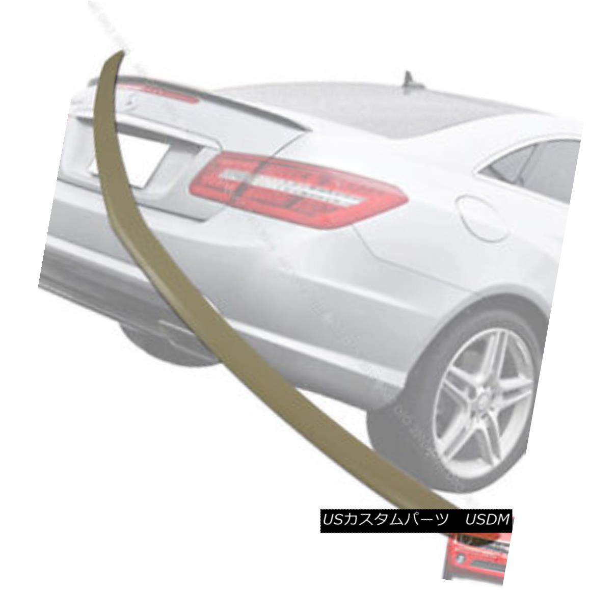 エアロパーツ E250 E400 E500 Mercedes Benz C207 Convertible A Type Rear Trunk Boot Spoiler E250 E400 E500メルセデスベンツC207コンバーチブルAタイプリアトランクブーツスポイラー 【並行輸入品】