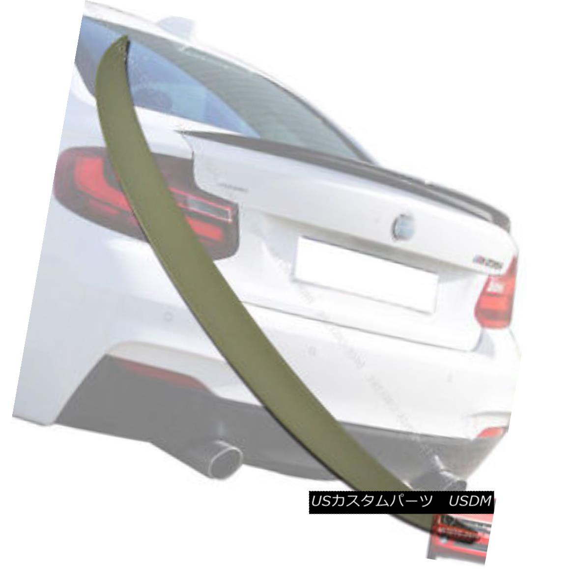 エアロパーツ SHIP FROM LA- 220i 238i Unpaint BMW 2 Series F22 P Rear Trunk Lip Spoiler 2DR BMW 2シリーズF22 Pリアトランクリップスポイラー2DR 【並行輸入品】