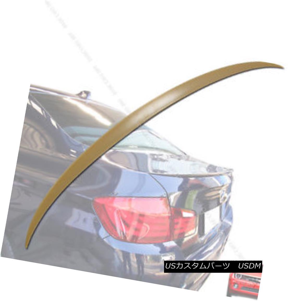 エアロパーツ SHIP FROM LA- 535i xDrive BMW 5-series F10 M5 Style Sedan Trunk Lip Spoiler Wing 船からLA-535i xDrive BMW 5シリーズF10 M5スタイルセダントランクリップスポイラーウイング 【並行輸入品】