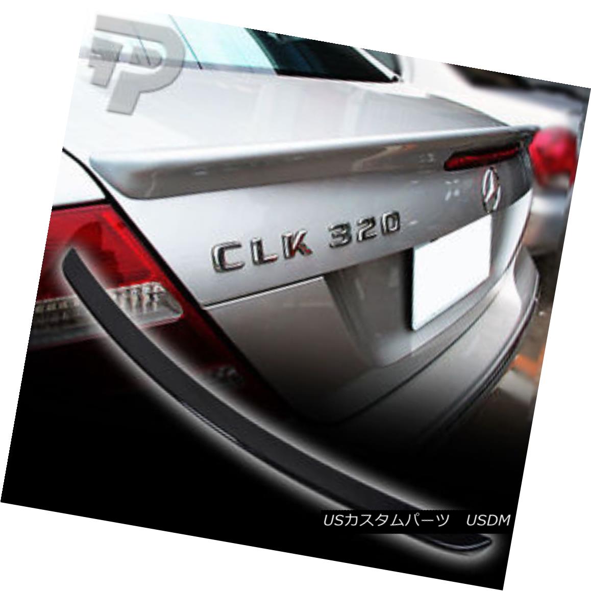 エアロパーツ PAINTED Mercedes BENZ W209 2DR A TYPE REAR TRUNK BOOT SPOILER 08 040 BLACK ▼ ペイントされたメルセデスベンツW209 2DR AタイプのリアTRUNK BOOT SPOILER 08 040 BLACK? 【並行輸入品】
