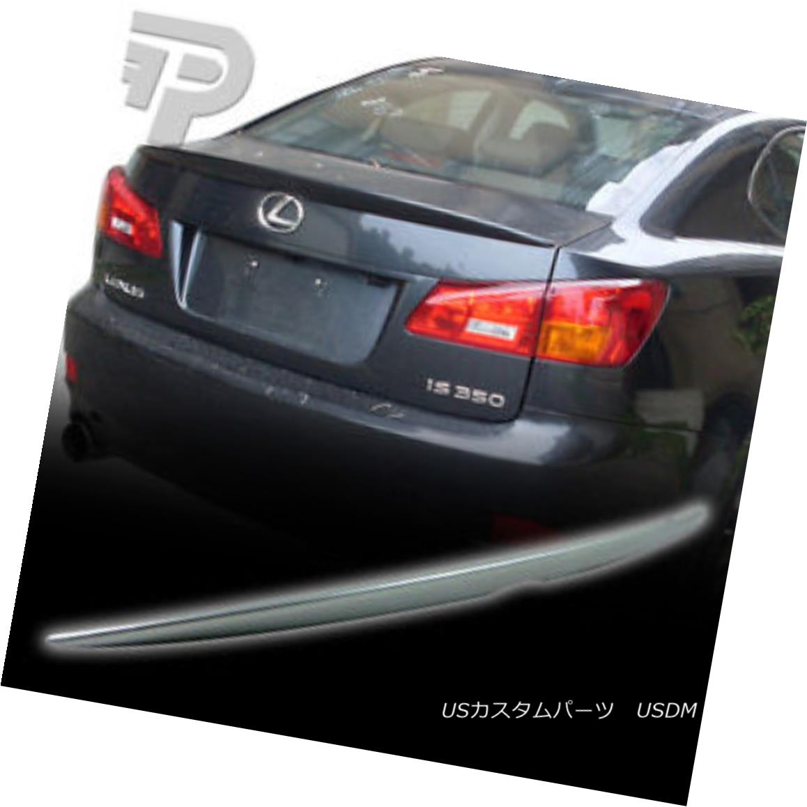 エアロパーツ PAINTED For LEXUS IS250 SPOILER NEW IS350 REAR BOOT TRUNK ▼ 塗装レクサスIS250スポイラー新IS350リアブーツトランク? 【並行輸入品】