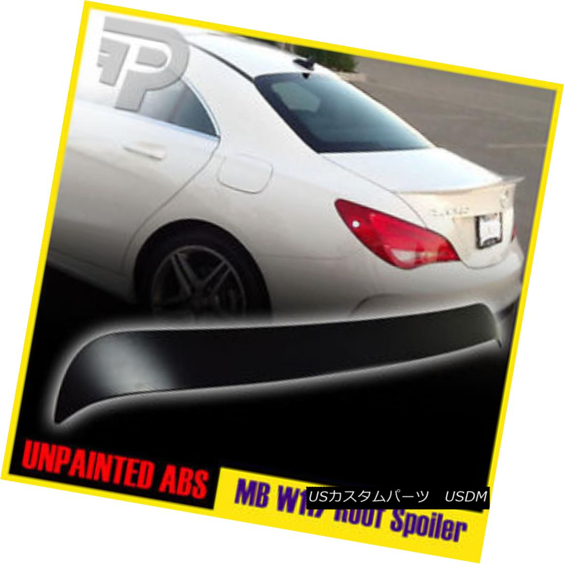 エアロパーツ MERCEDES BENZ W117 C117 4D TRUNK ROOF SPOILER CLA180 CLA45 CLA200 2014-2016 メルセデスベンツW117 C117 4D TRUNKルーフスポイラーCLA180 CLA45 CLA200 2014-2016 【並行輸入品】
