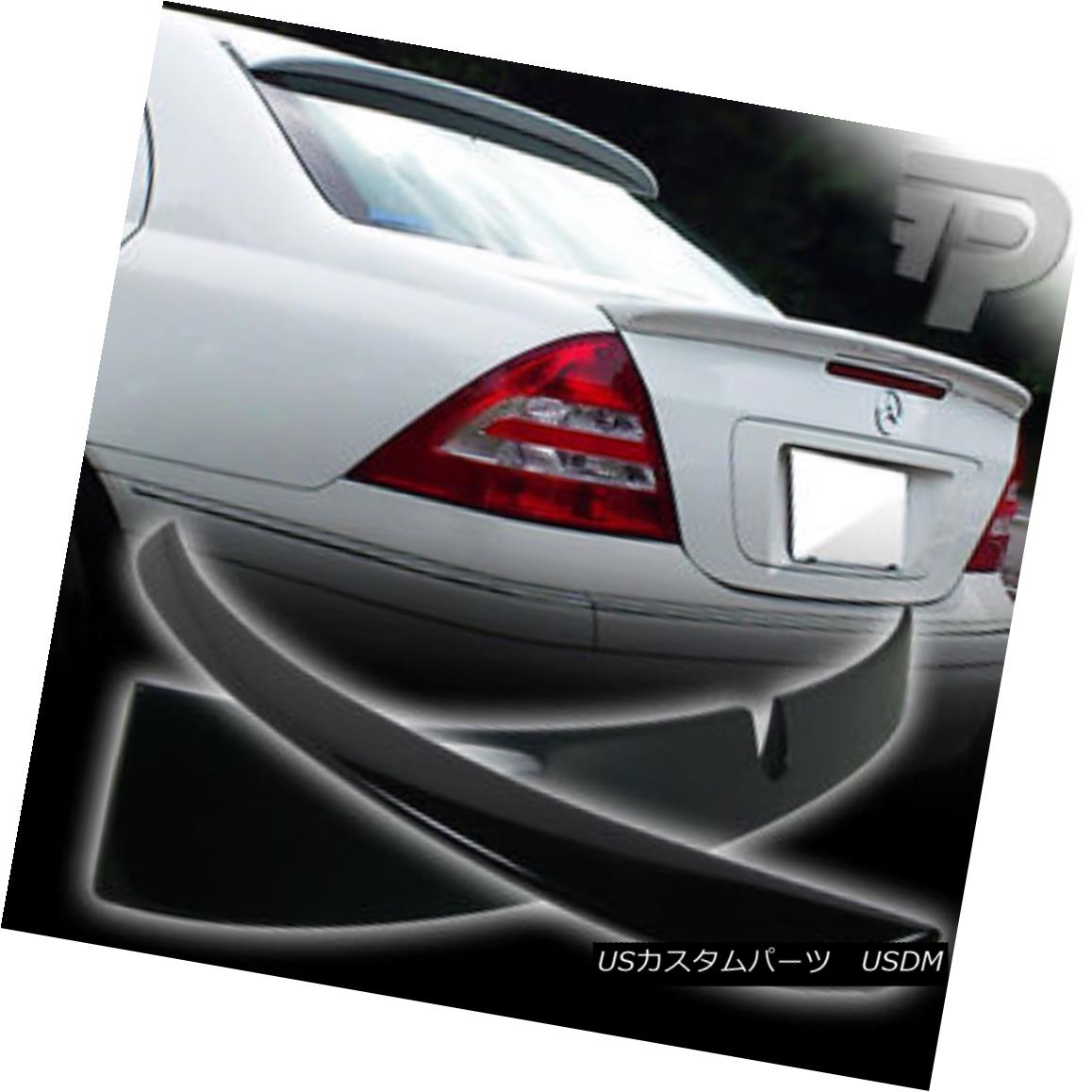 エアロパーツ PAINTED Mercedes BENZ W203 L TYPE ROOF & A STYLE TRUNK SPOILER 01-07 ペイントされたメルセデスベンツW203 Lタイプルーフ＆amp; スタイルトランクスポイラー01-07 【並行輸入品】