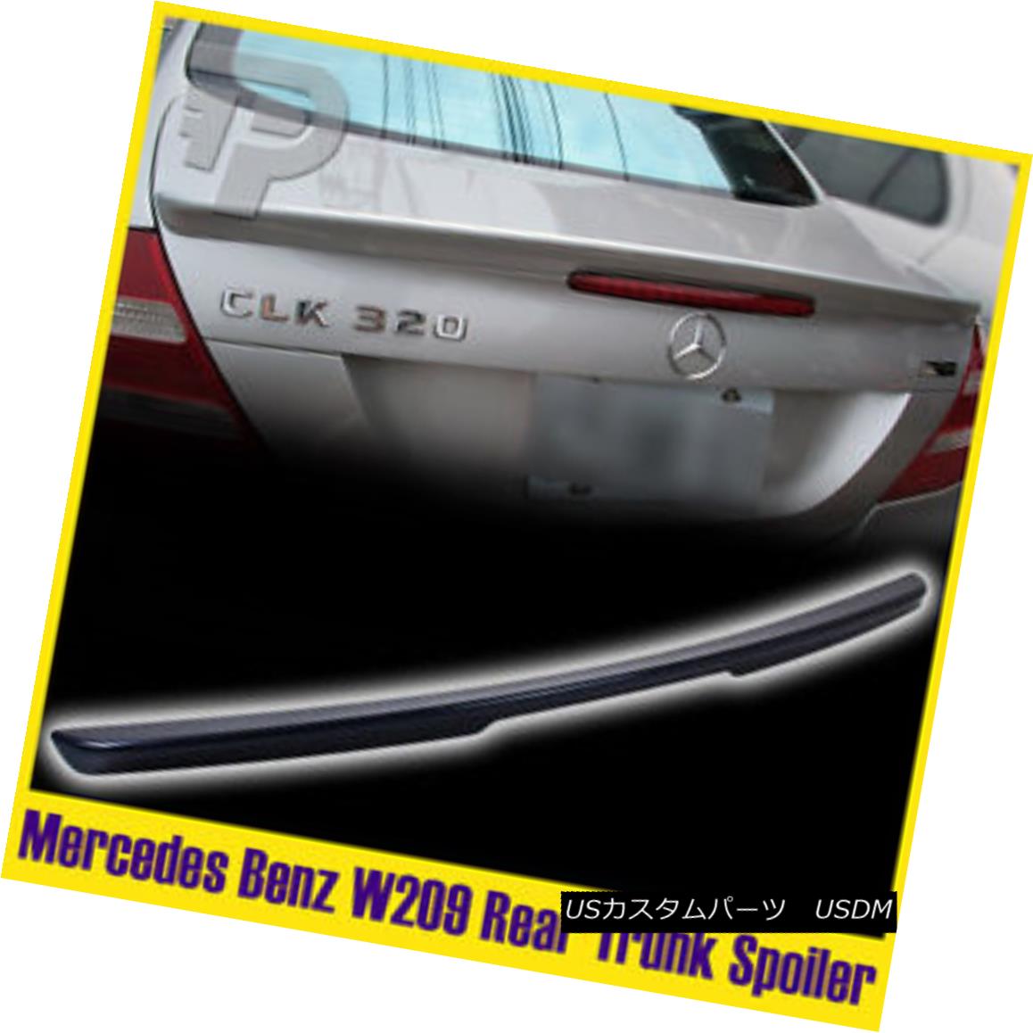 エアロ一端 Painted 1 Mercedes Benz Mb Clk Type W9 2d Coupe A Type Trunk Spoiler 絵の具 1メルセデスベンツmb Clk手合いw9 2dクーペaパタンブート スポイラー Vintageworksbikes Com