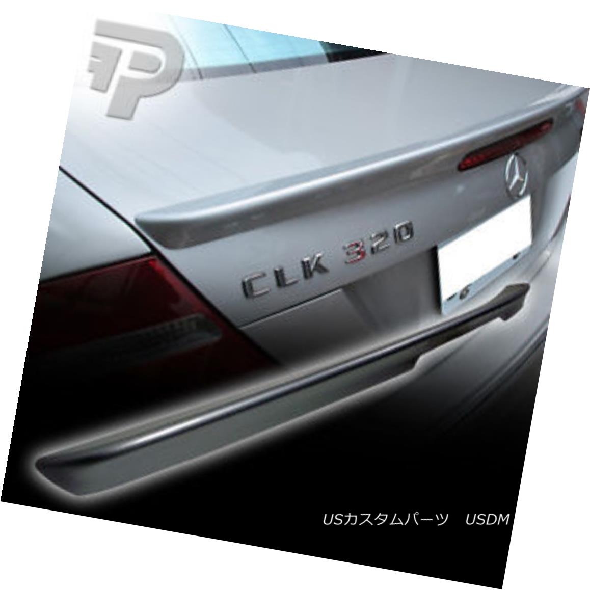 エアロパーツ PAINTED W209 CLA Mercedes BENZ A TRUNK BOOT SPOILER WING 08 744 SILVER ペイントW209 CLAメルセデスベンツトランクブーツスポイラーウイング08 744シルバー 【並行輸入品】