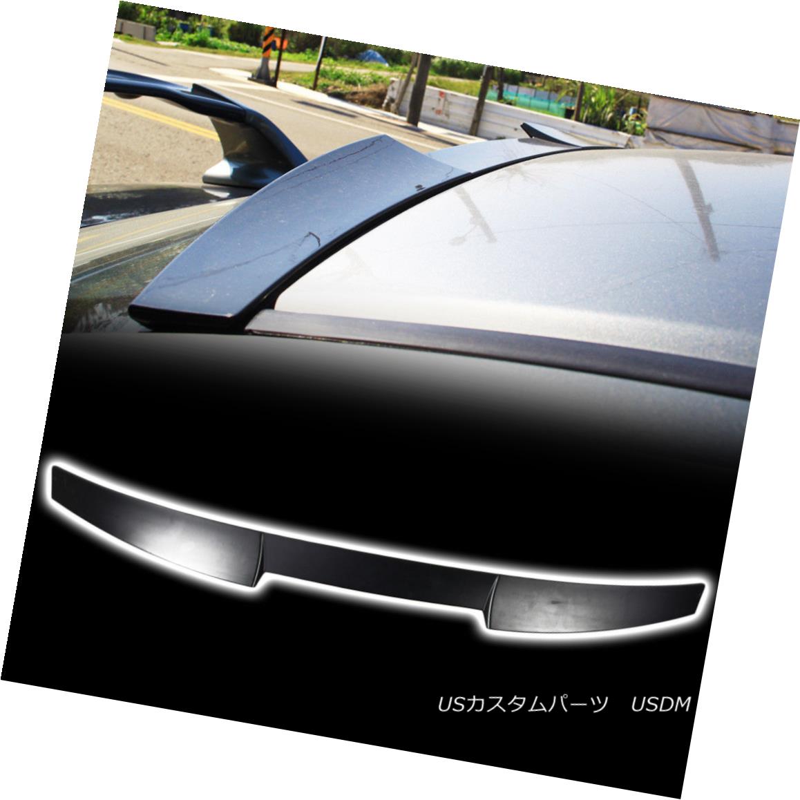 エアロパーツ Unpaint ABS Rear Roof Spoiler V Look For Honda Civic 8th DX EX LX Sedan 06-11 未塗装ABSリアルーフスポイラーVホンダシビック8th DX EX LXセダン06-11 【並行輸入品】