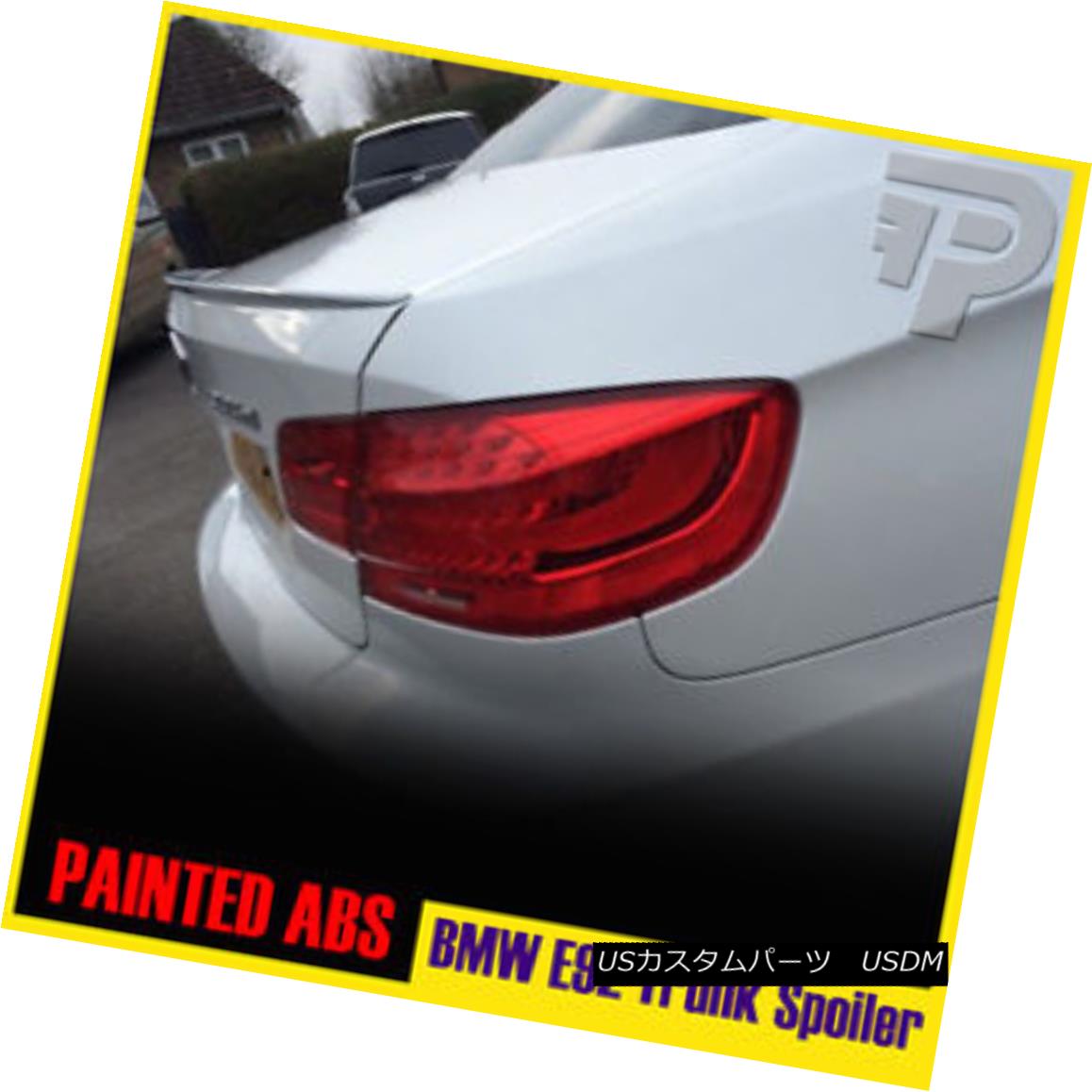 エアロパーツ Painted E92 Bmw Coupe M3 Type Trunk Rear Spoiler 300 White 塗装済みe92 Bmwクーペm3タイプトランクリアスポイラー300ホワイト Voli Me