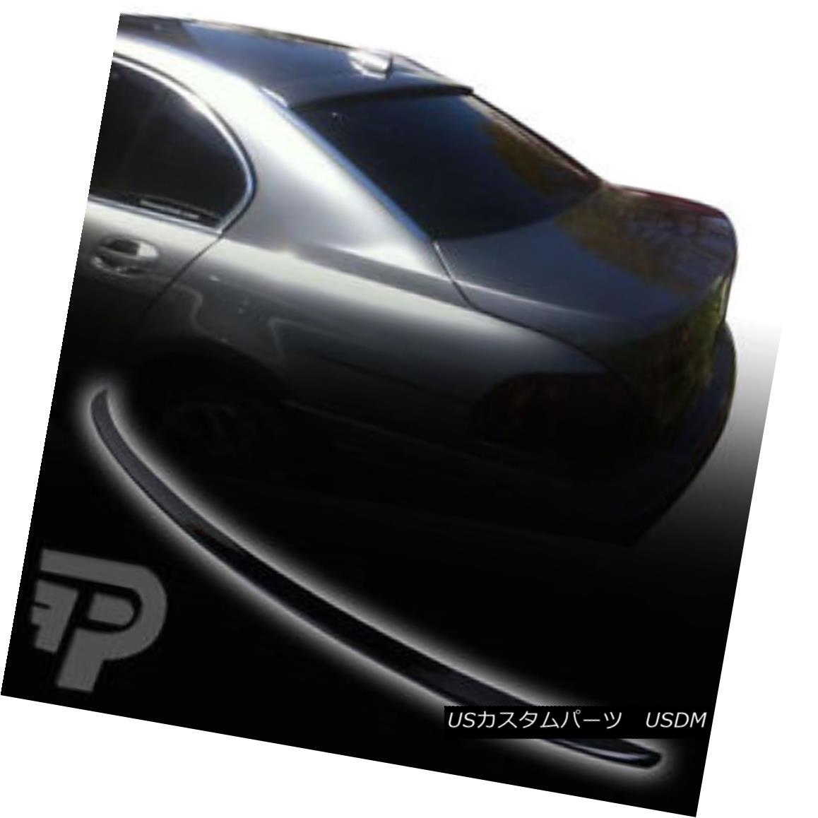 エアロパーツ Painted #668 BLACK BMW E65 4DR SEDAN M3 TYPE REAR LIP TRUNK BOOT SPOILER ペイント＃668ブラックBMW E65 4DRセダンM3タイプリアリップトランクブーツスポイラー 【並行輸入品】