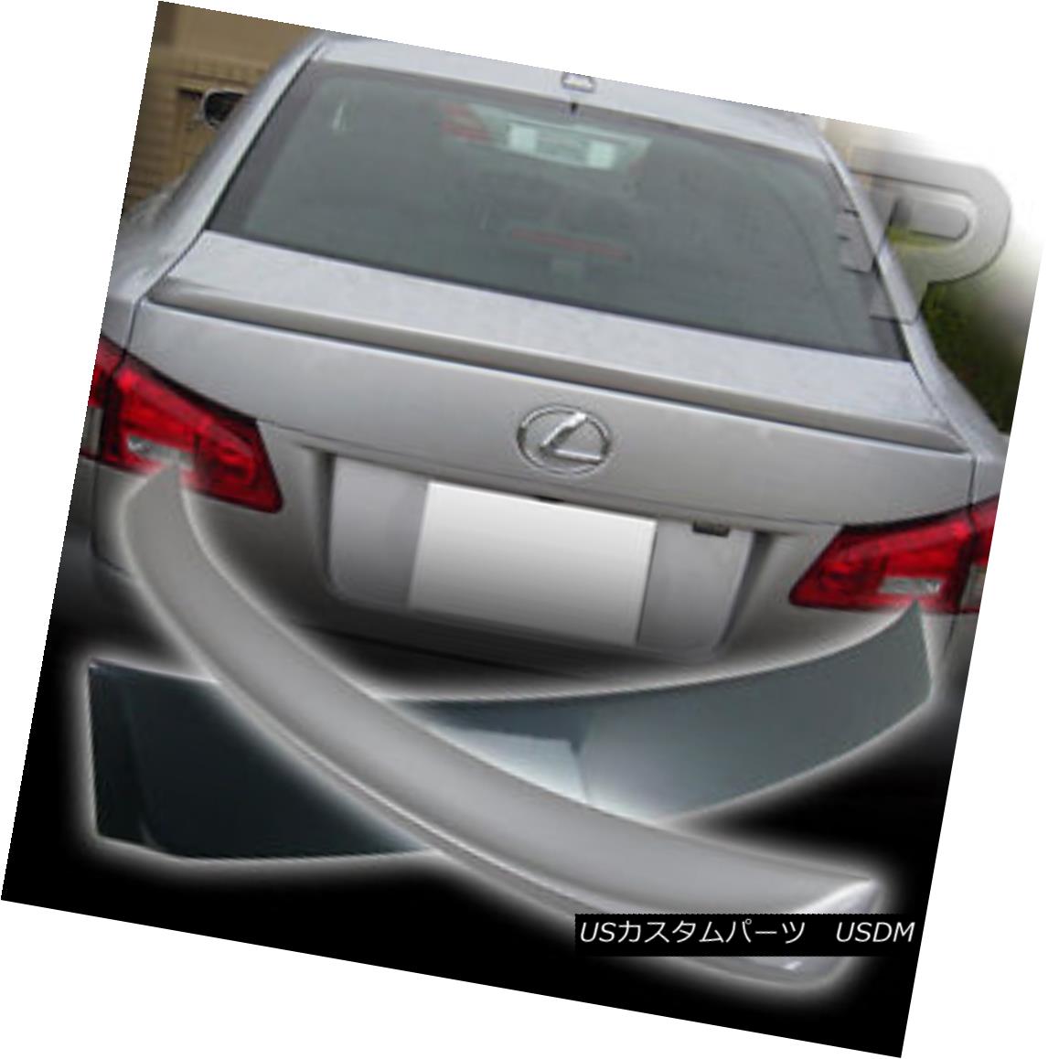 エアロパーツ PAINTED For LEXUS IS250 SPOILER IS350 REAR F TYPE BOOT TRUNK & ROOF WING COMBO 塗装LEXUS IS250用スポイラーIS350用リアタイプBOOT TRUNK＆amp; ルーフウィングコンボ 【並行輸入品】