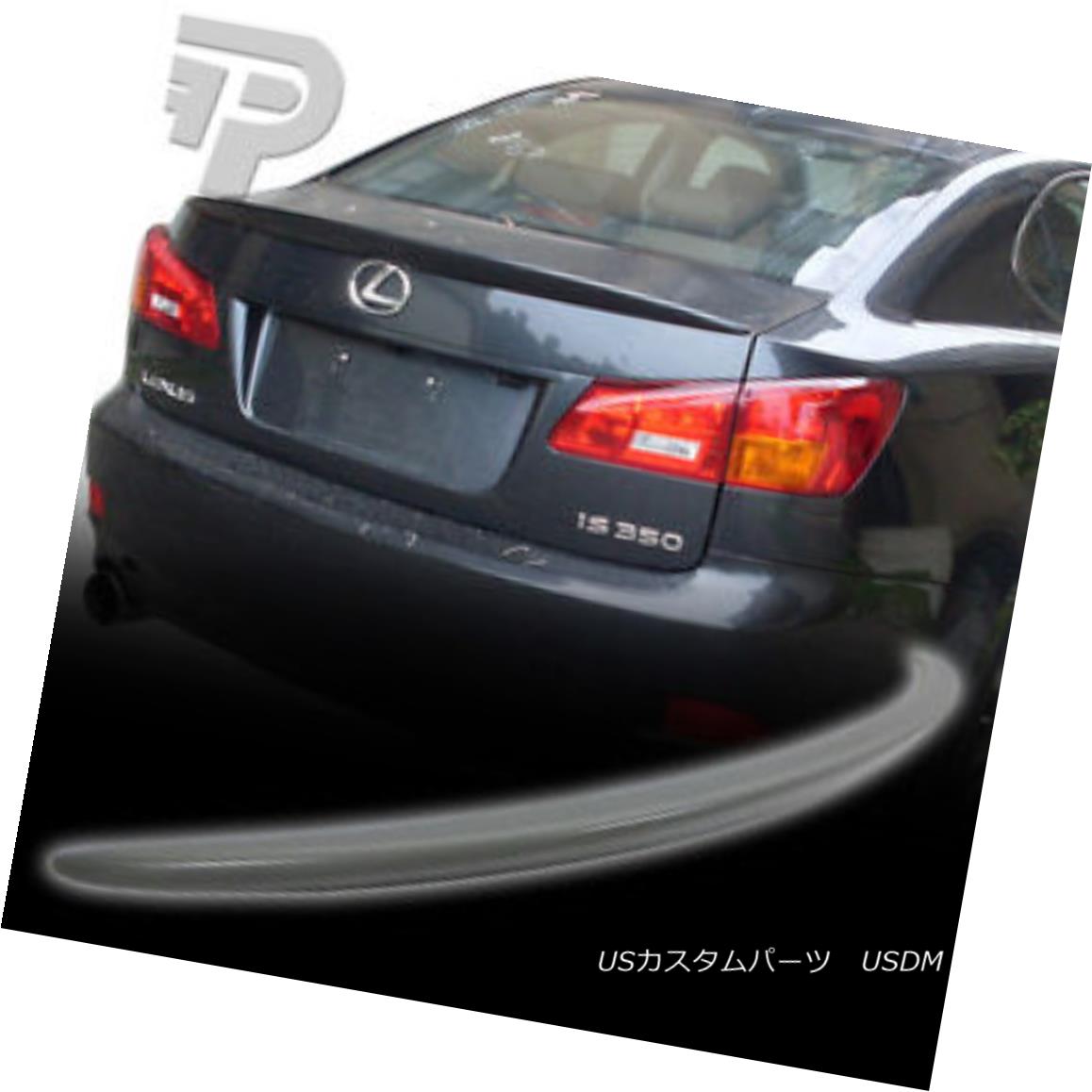 エアロパーツ For LEXUS IS250 SEDAN REAR BOOT TRUNK WING SPOILER 11 12▼ レクサスIS250 SEDAN REAR BOOT TRUNK WING SPOILER 11 12の場合は？ 【並行輸入品】