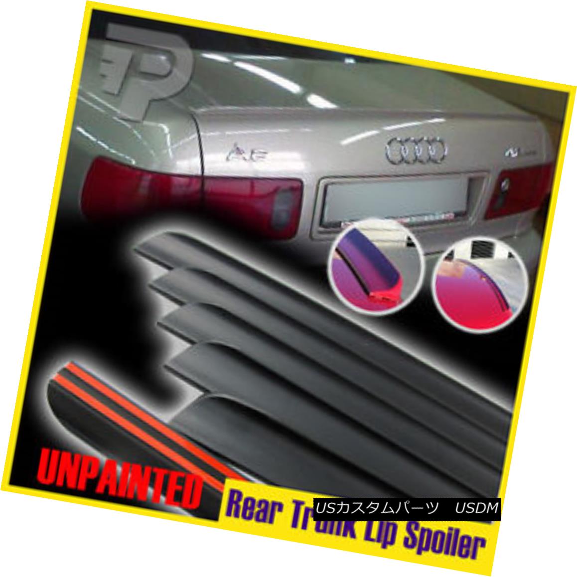 エアロパーツ For Unpainted 94-02 Audi A8 Sedan Saloon 4D Trunk Lip Spoiler Wing アンペイント94-02アウディA8セダンサルーン4Dトランクリップスポイラーウイング 【並行輸入品】