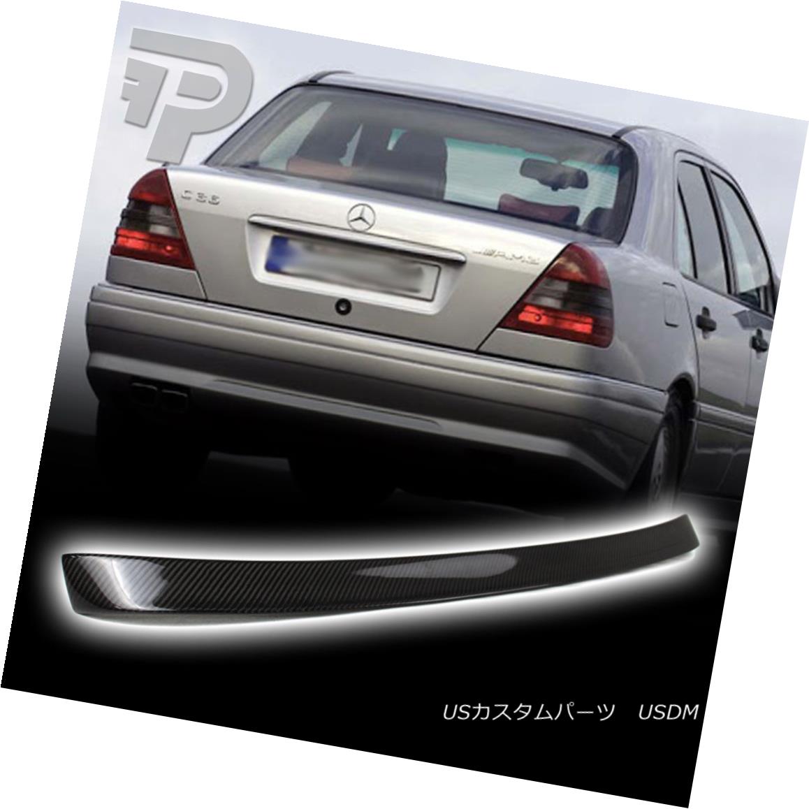 エアロパーツ Carbon For Mercedes BENZ C280 W202 Sedan L Style Trunk Spoiler Facelift 1993 メルセデスベンツC280 W202セダンLスタイルトランクスポイラーフェイスリフト1993 【並行輸入品】