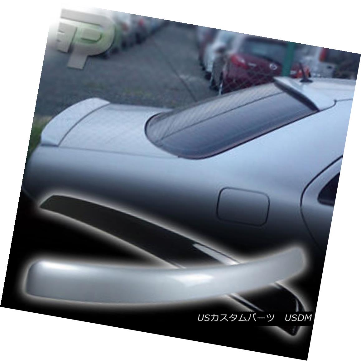 エアロパーツ PAINTED Mercedes BENZ W210 L TYPE WING ROOF & D TYPE TRUNK BOOT SPOILER 95-01 ▼ ペイントされたメルセデスベンツW210 Lタイプウイングルーフ＆ Dタイプトランク・ブーツ・スポイラー95-01？ 【並行輸入品】