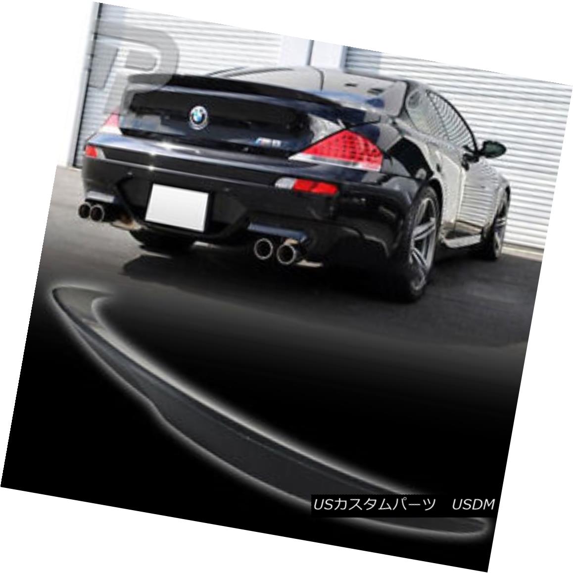 エアロパーツ PAINTED BMW 6-SERIES E63 2DR COUPE V TYPE TRUNK SPOILER BOOT M6 04-08▼ 塗装済みBMW 6シリーズE63 2DR COUPE VタイプトランクスポイラーブーツM6 04-08? 【並行輸入品】|カスタムパーツ WORLD倉庫